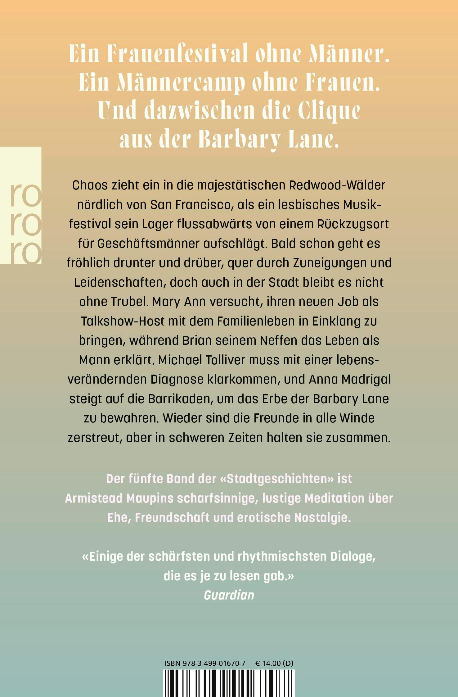 Rückseitencover Am Busen der Natur