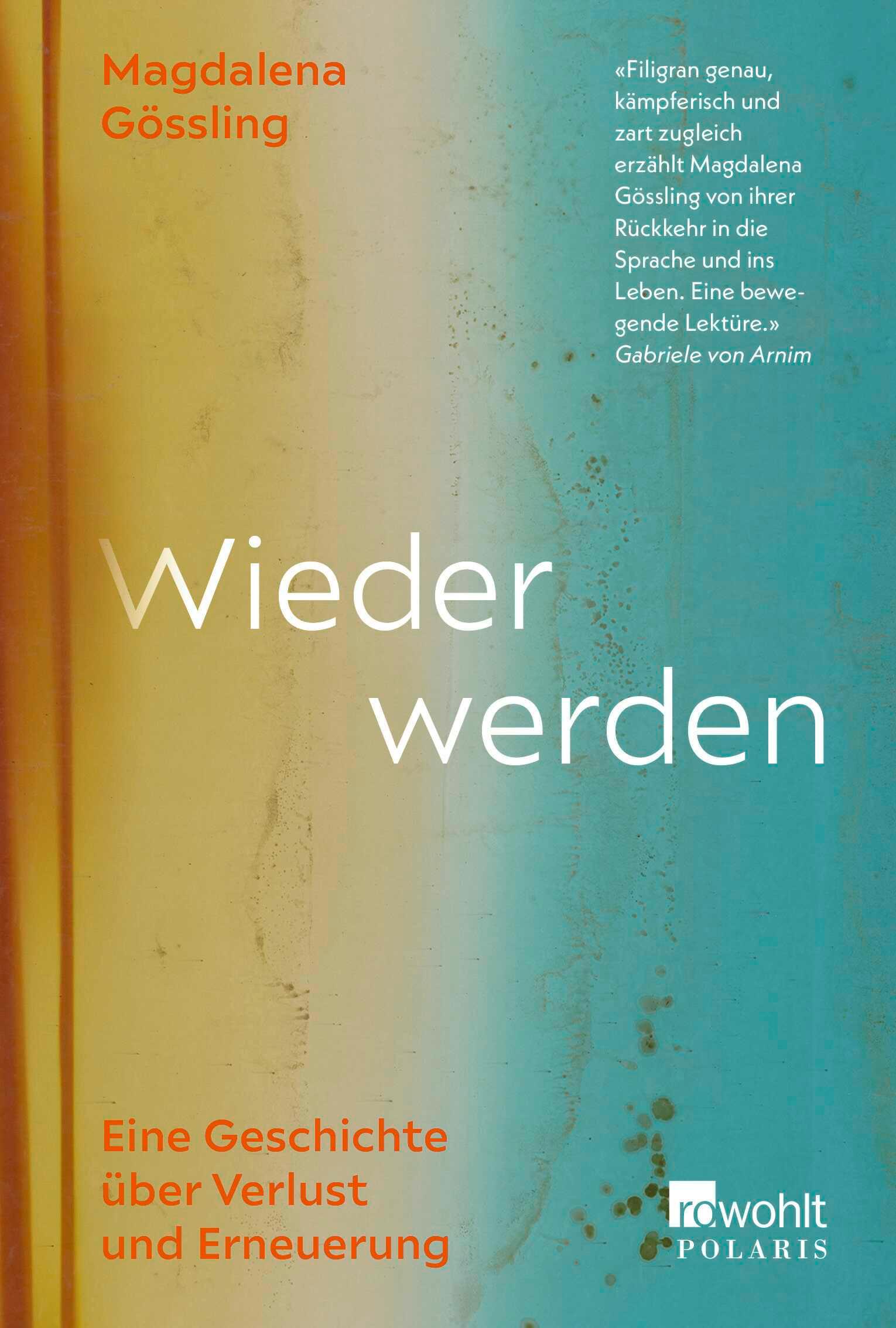 Vorderes Coverbild Wieder werden