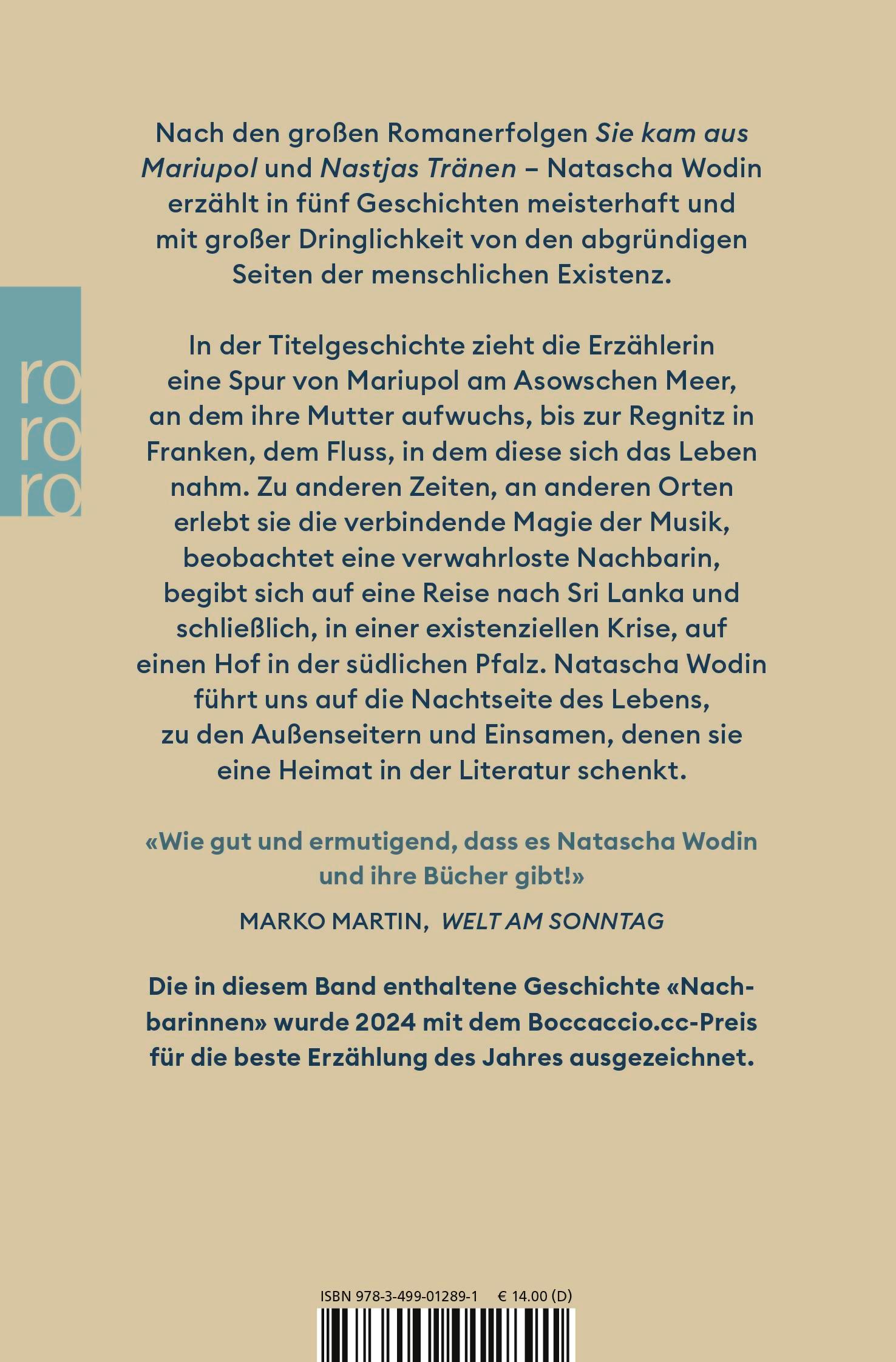 Rückseitencover Der Fluss und das Meer