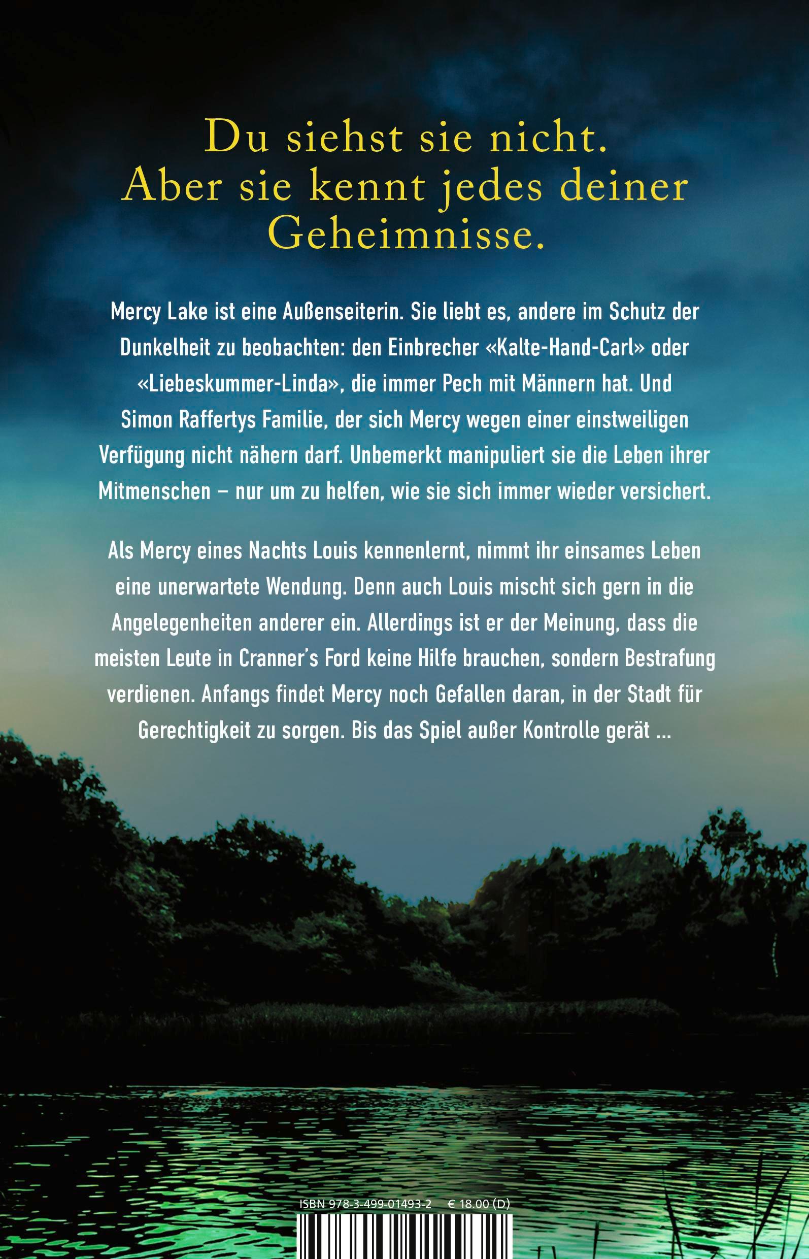 Rückseitencover Sie sieht, was du tust