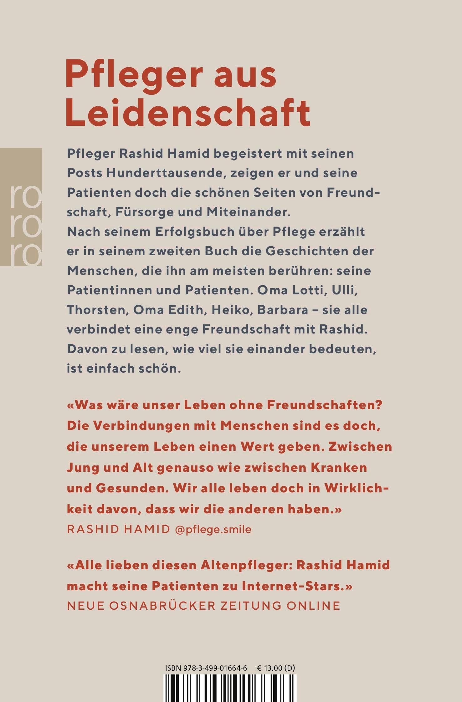 Rückseitencover Freundschaft kennt kein Alter