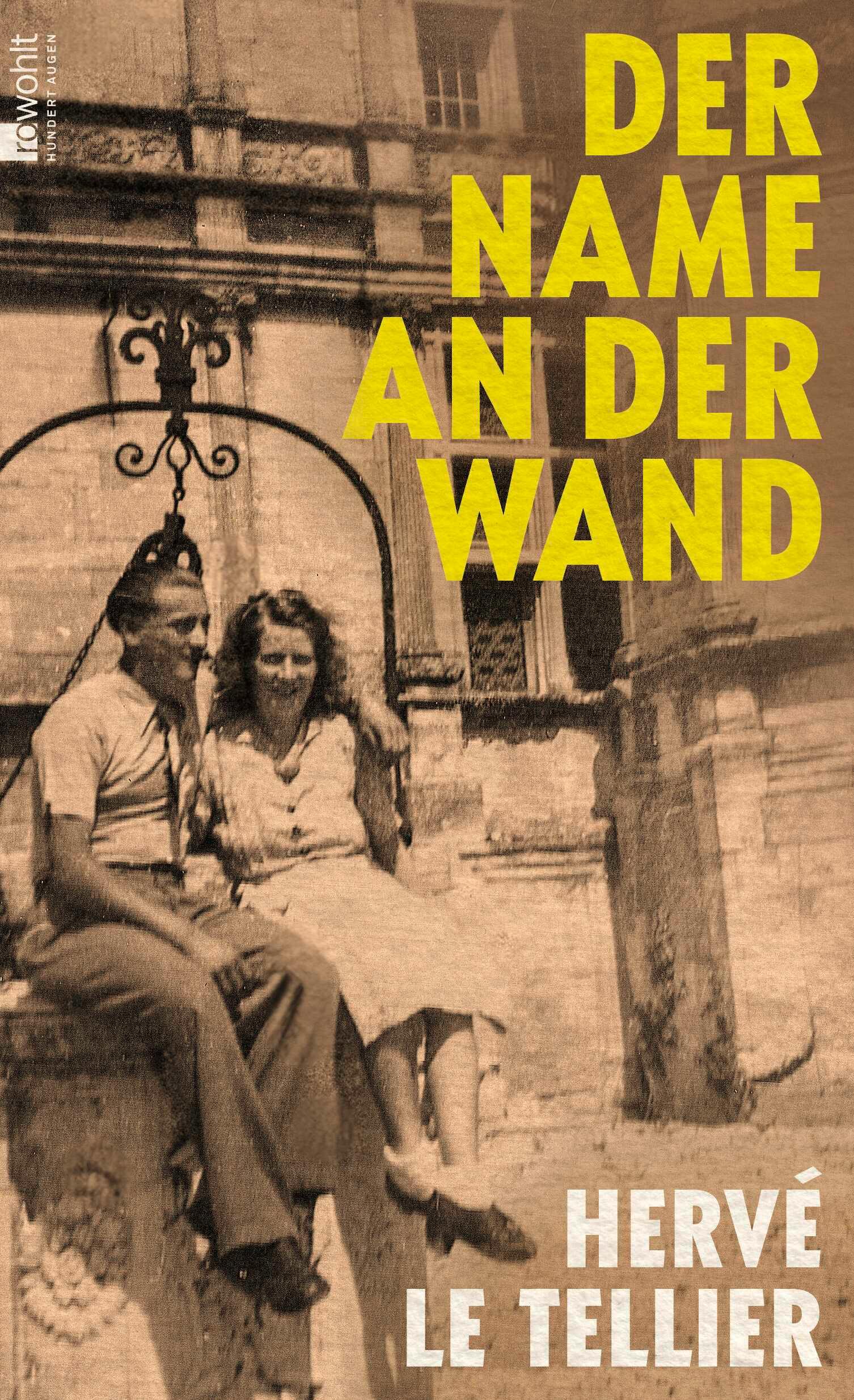 Vorderes Coverbild Der Name an der Wand