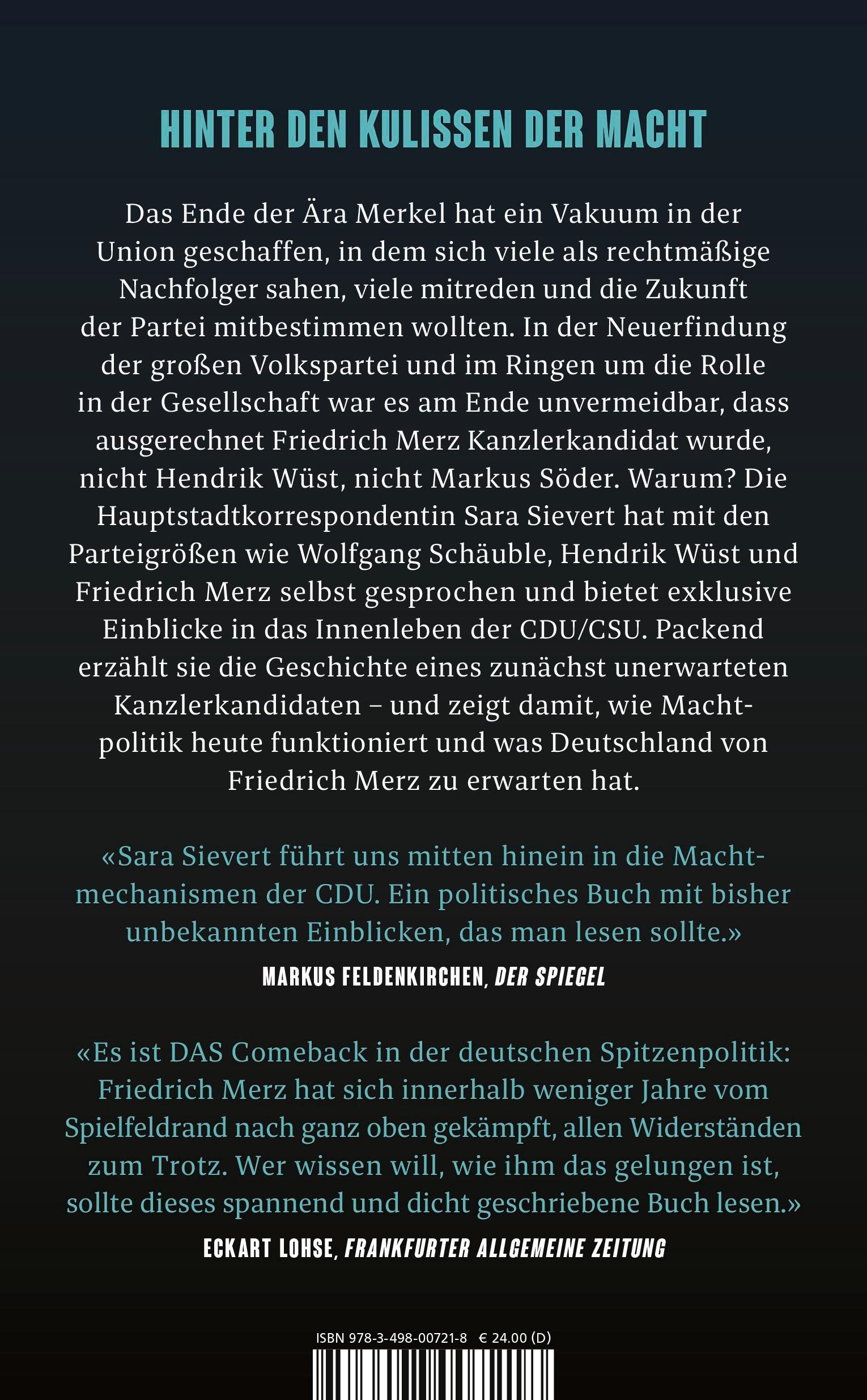 Rückseitencover Der Unvermeidbare