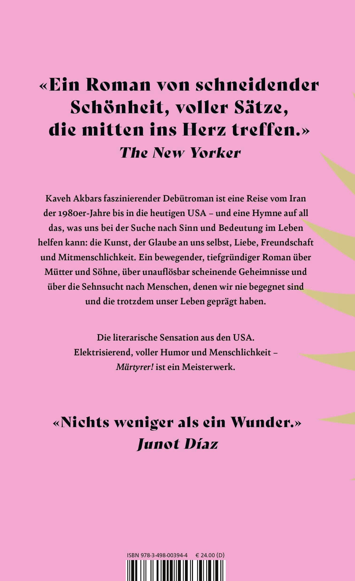 Rückseitencover Märtyrer!