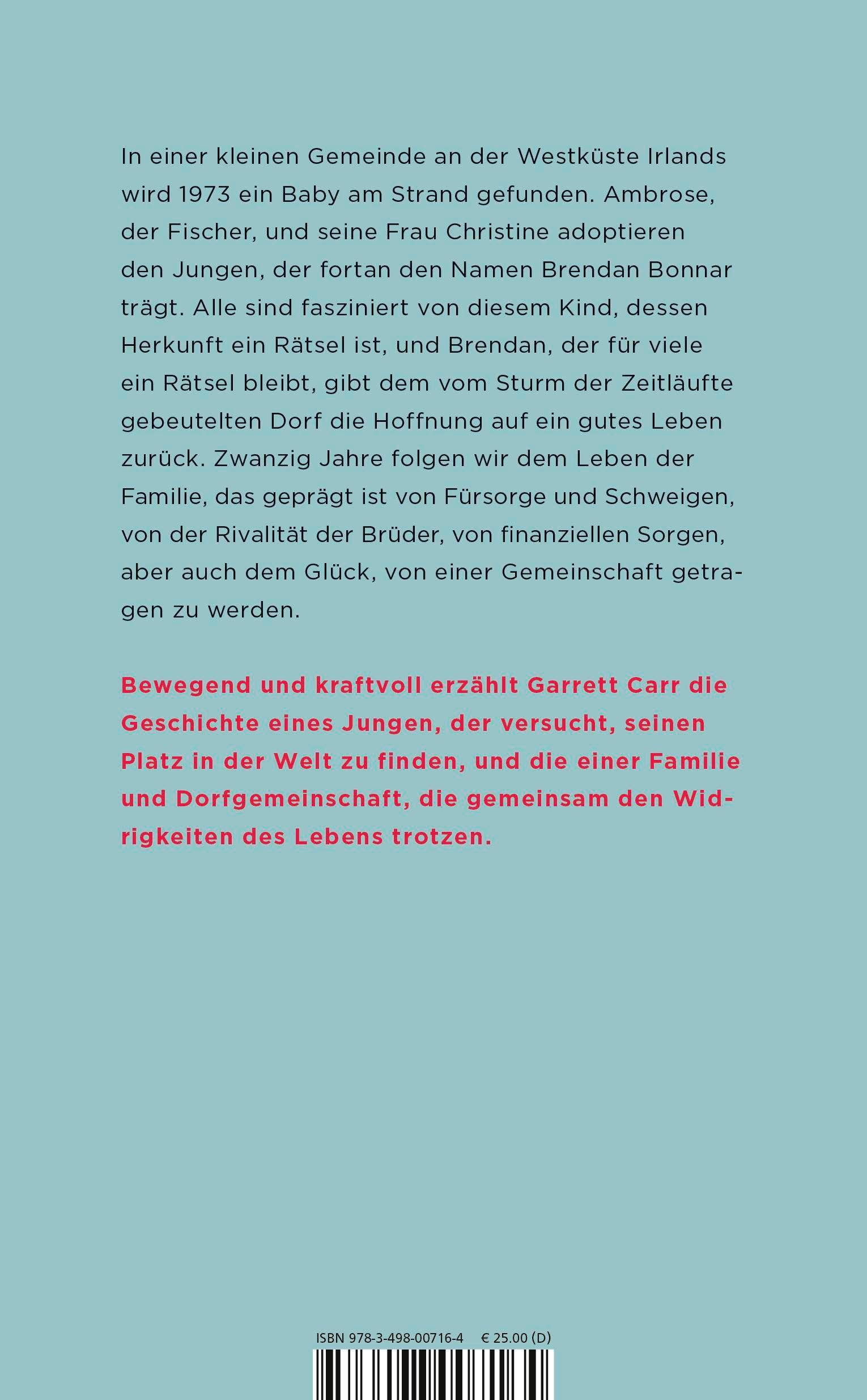 Rückseitencover Der Junge aus dem Meer