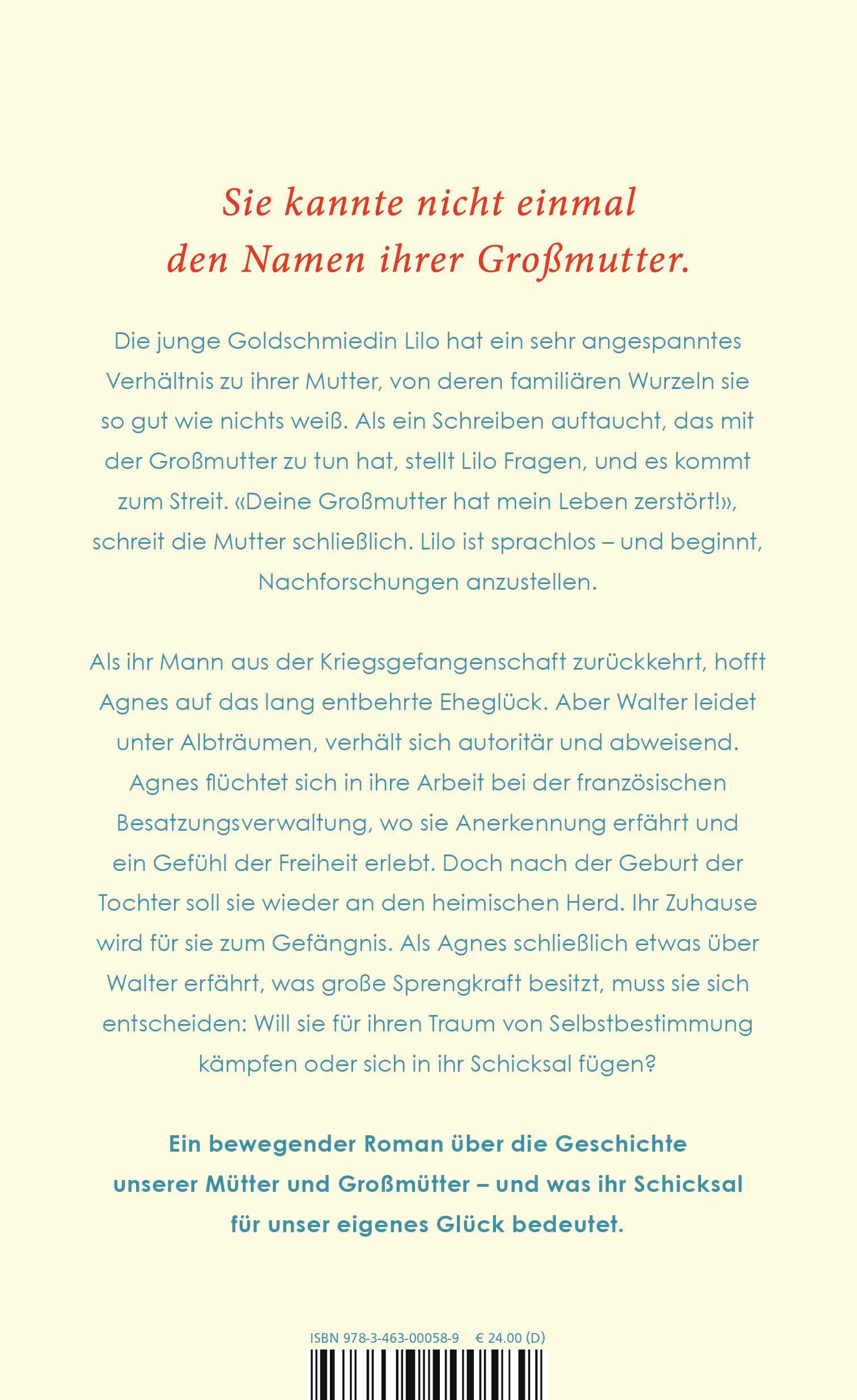 Rückseitencover Frag nicht nach Agnes