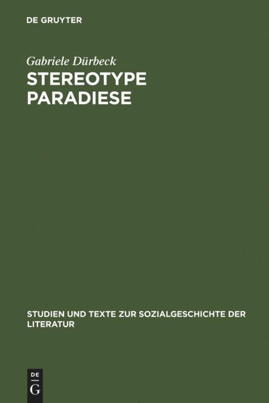 Vorderes Coverbild Stereotype Paradiese