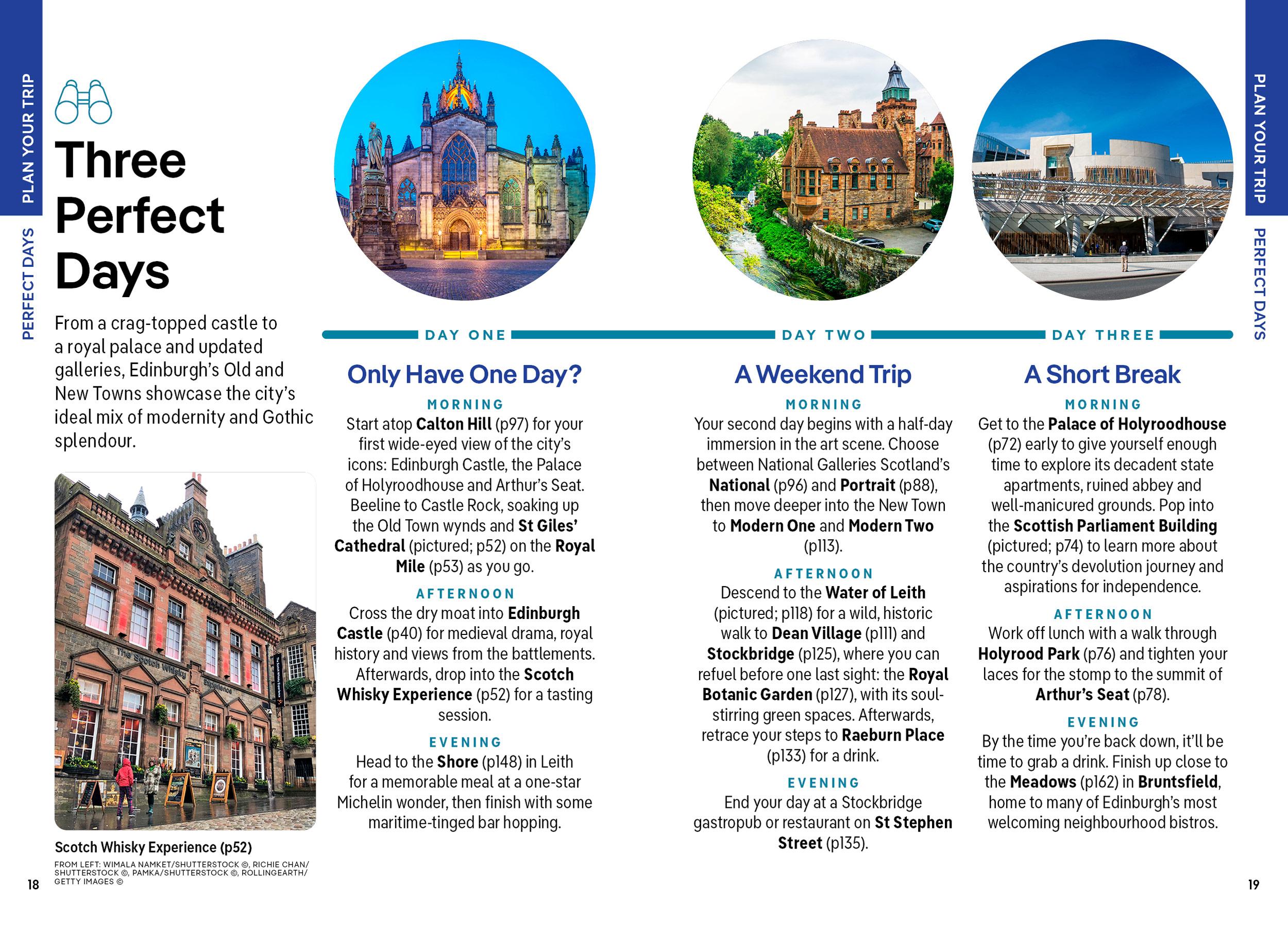 Beispielinhalt (Bild) Lonely Planet Pocket Edinburgh