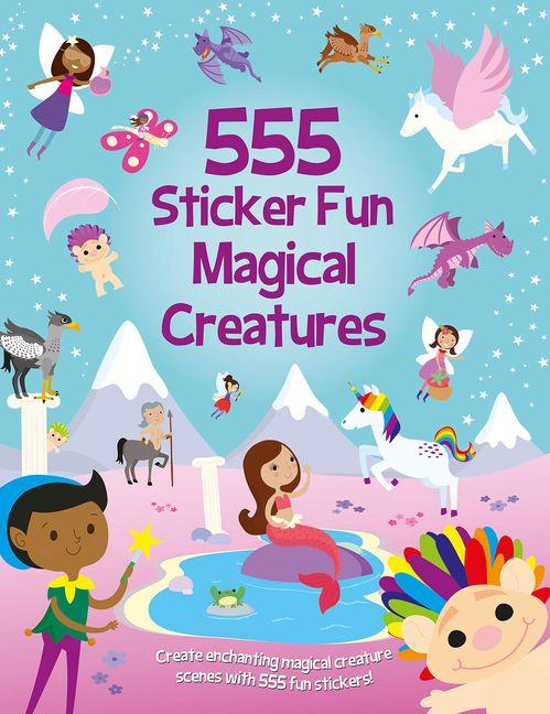 Vorderes Coverbild 555 Sticker Fun - Magical Creatures