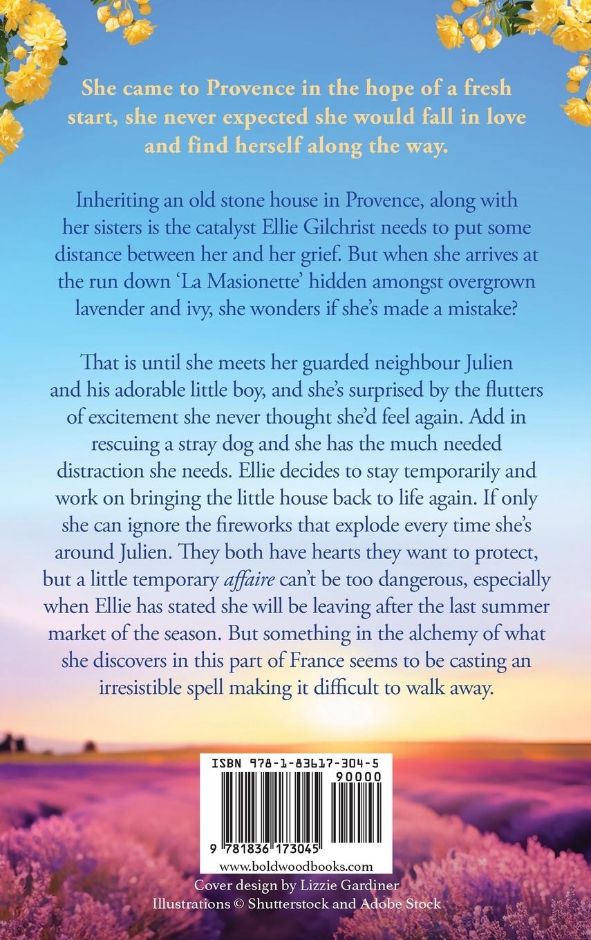 Rückseitencover Falling For Provence