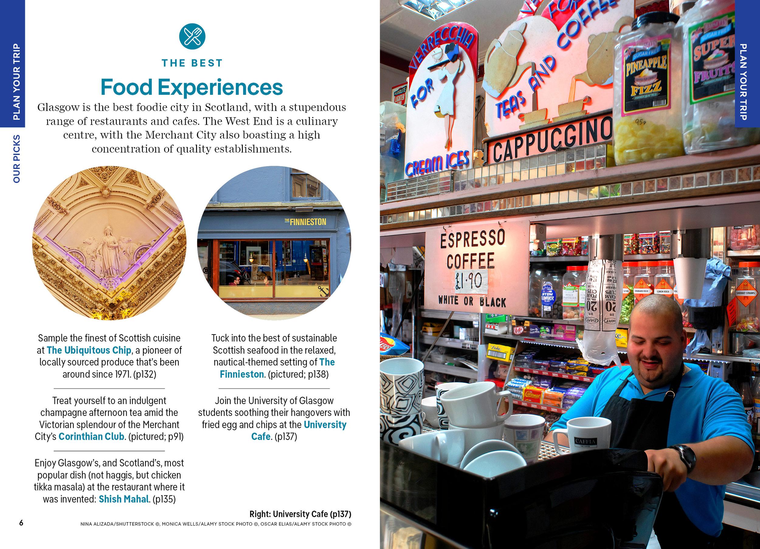 Beispielinhalt (Bild) Lonely Planet Pocket Glasgow