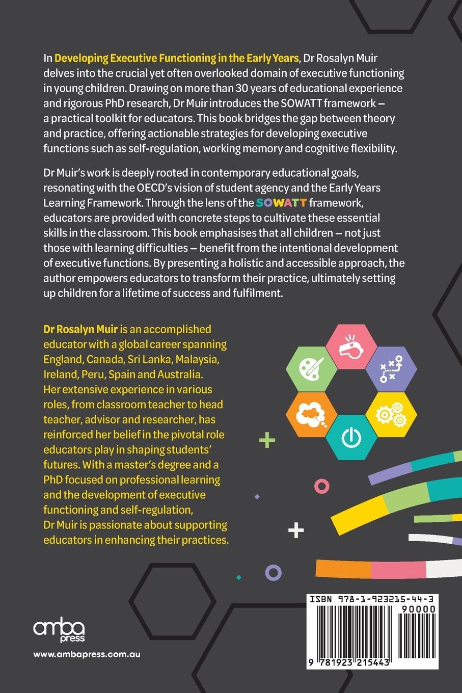 Rückseitencover Developing Executive Functioning in the Early Years