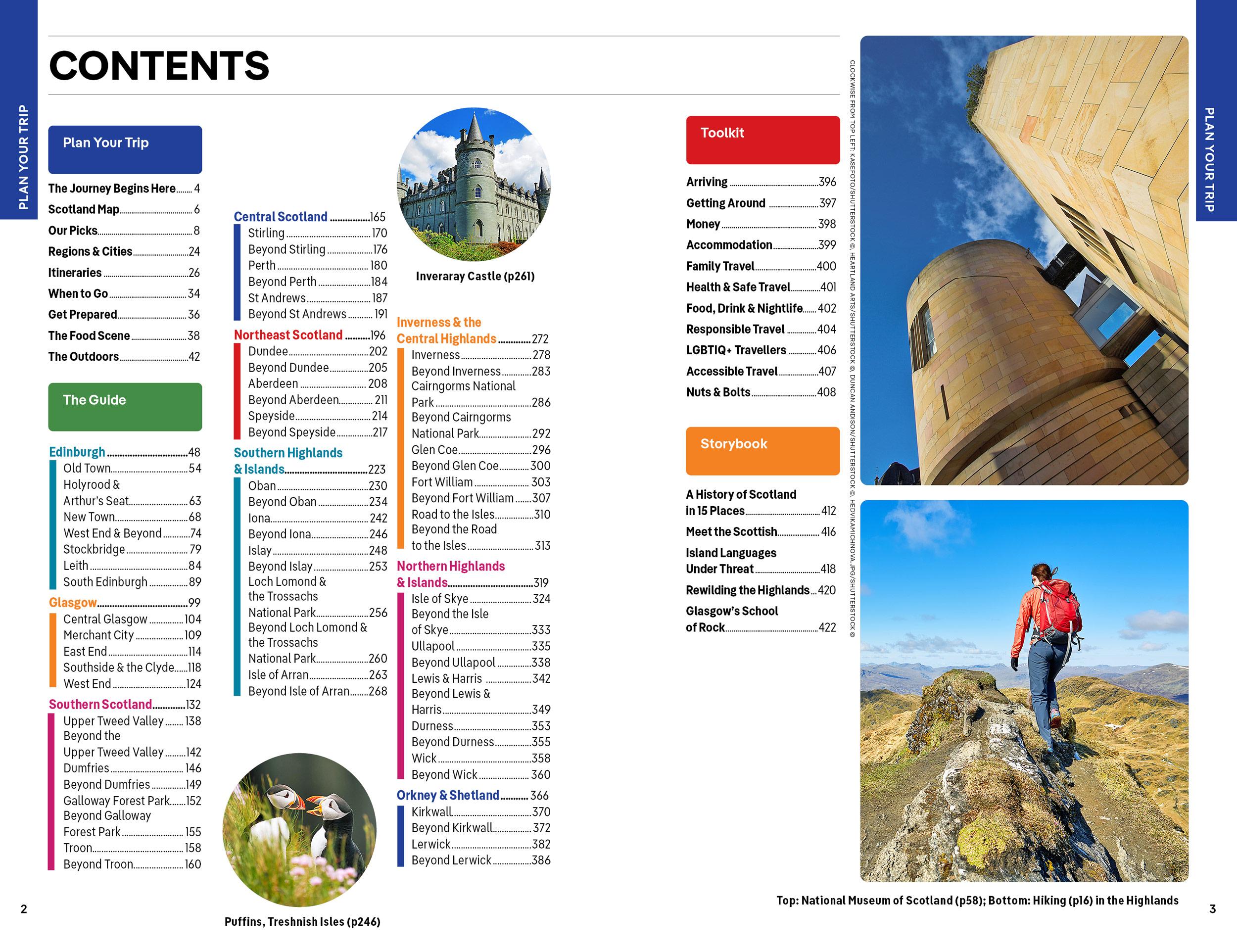 Beispielinhalt (Bild) Lonely Planet Scotland