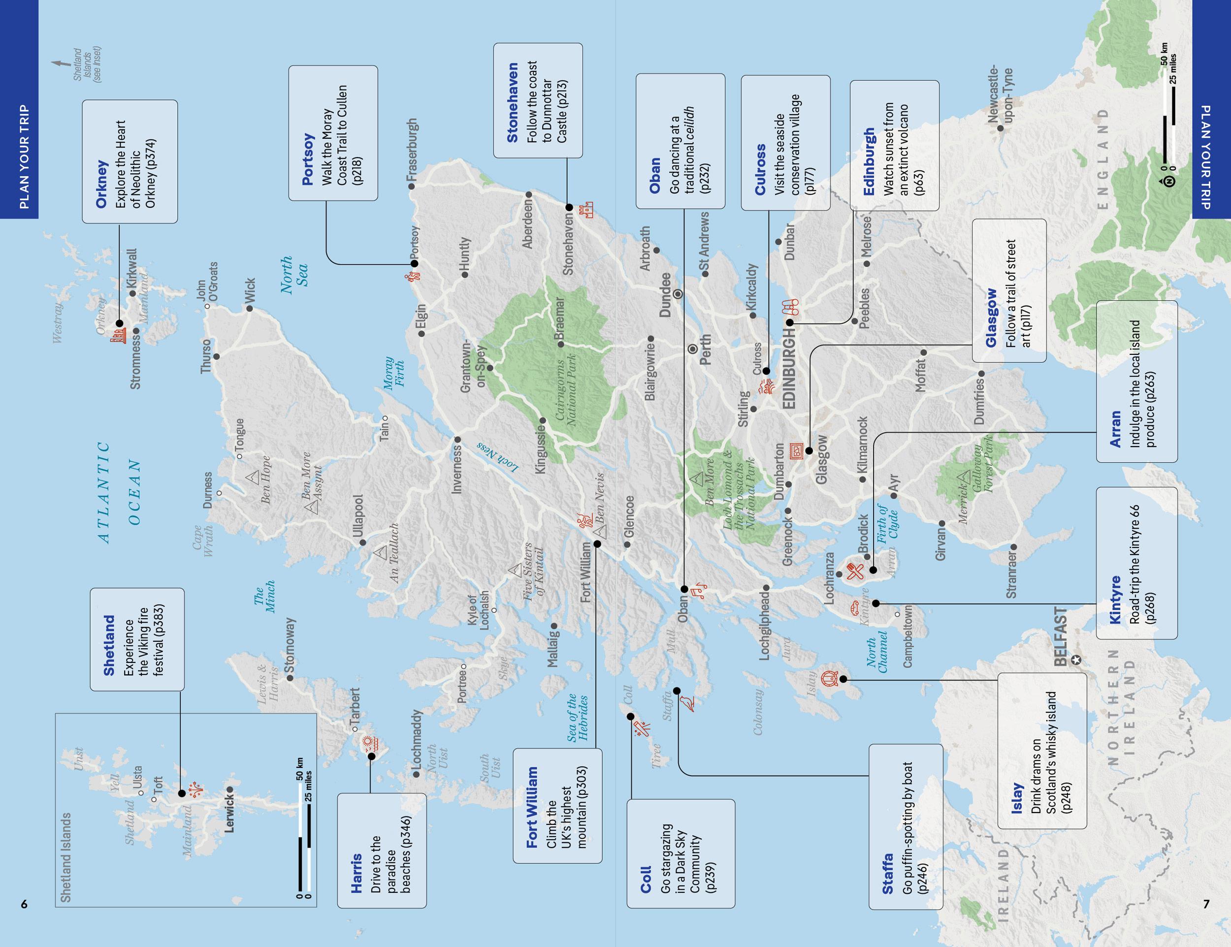 Beispielinhalt (Bild) Lonely Planet Scotland
