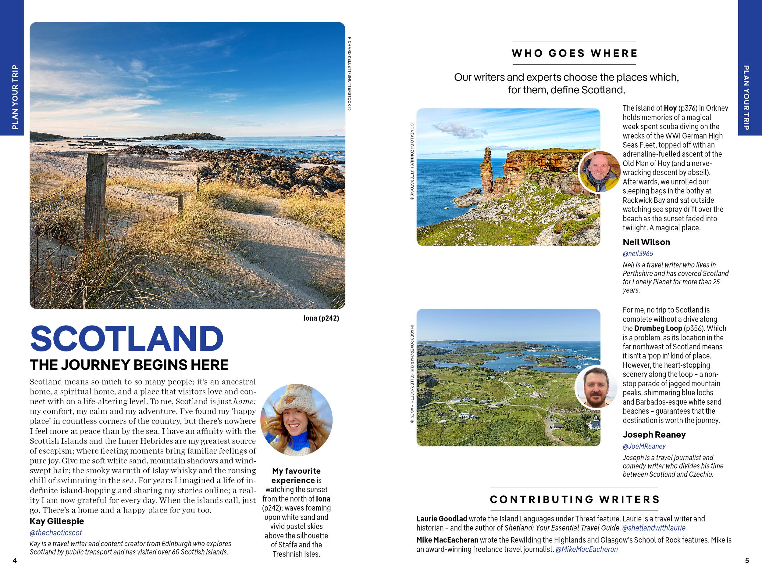 Beispielinhalt (Bild) Lonely Planet Scotland