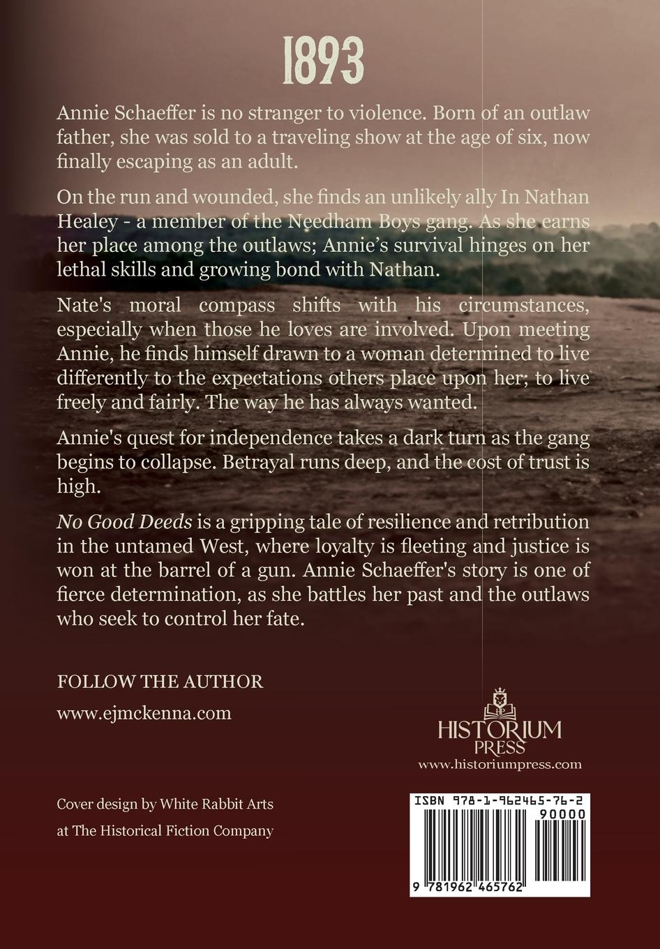 Rückseitencover No Good Deeds