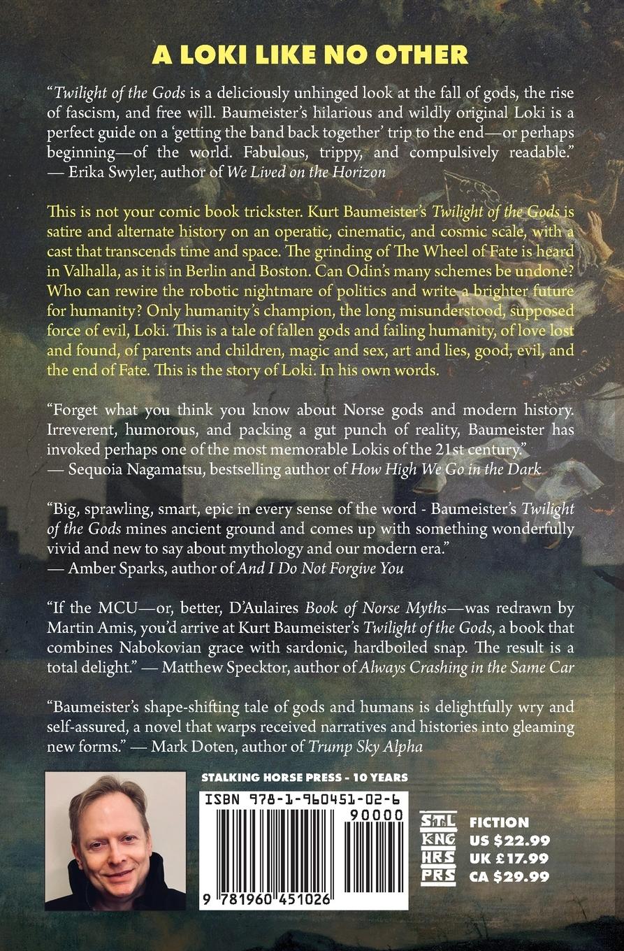 Rückseitencover Twilight of the Gods