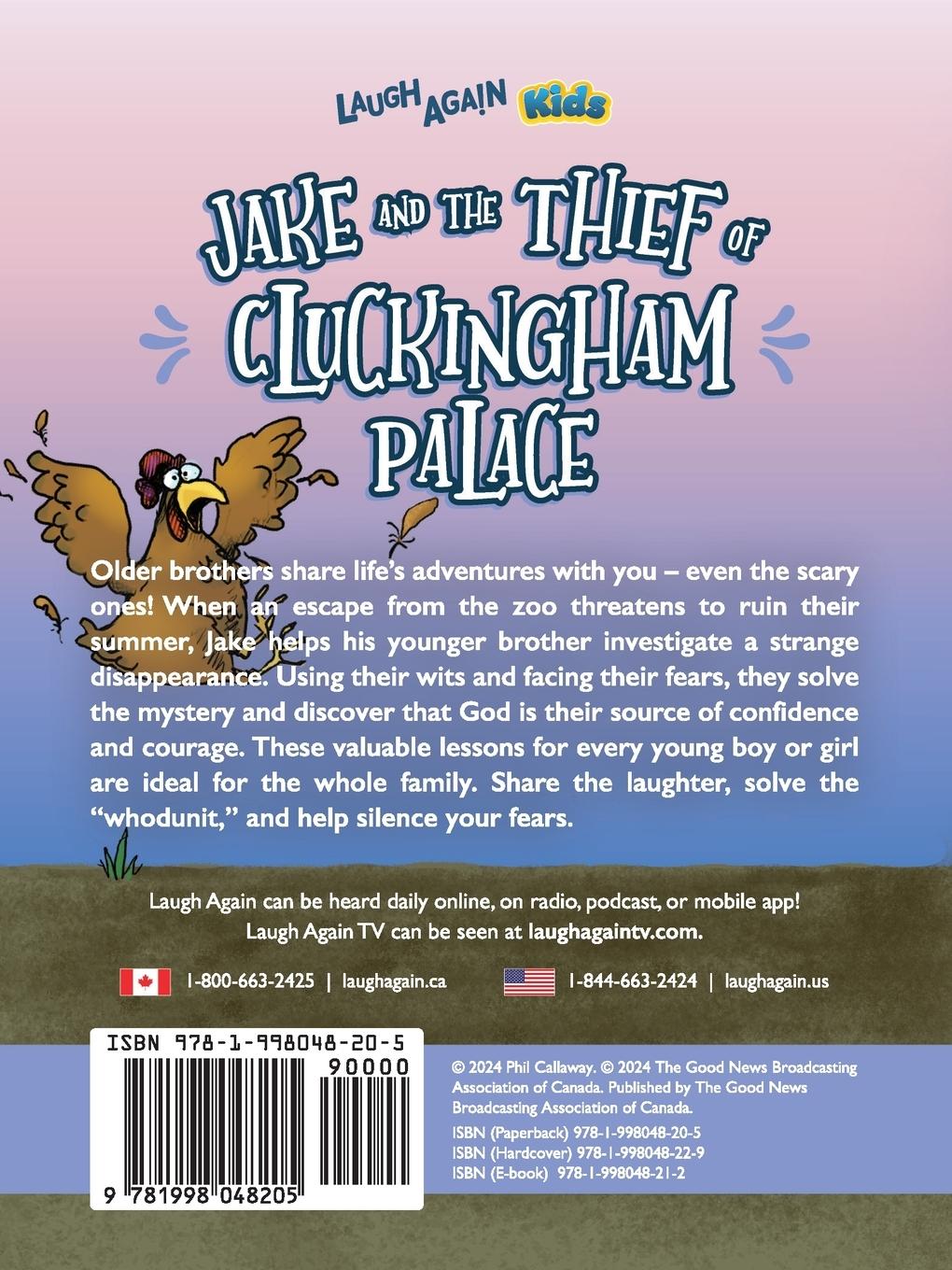 Rückseitencover Jake and the Thief of Cluckingham Palace