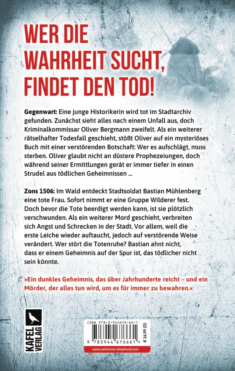 Rückseitencover Das Geheimnis der toten Mädchen: Thriller