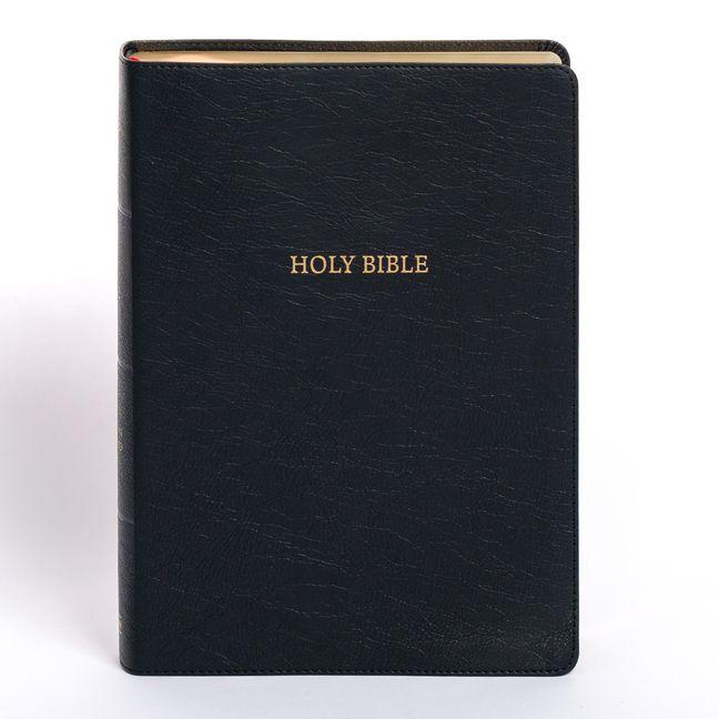 Vorderes Coverbild NASB Super Giant Print Reference Bible, Black Leathertouch