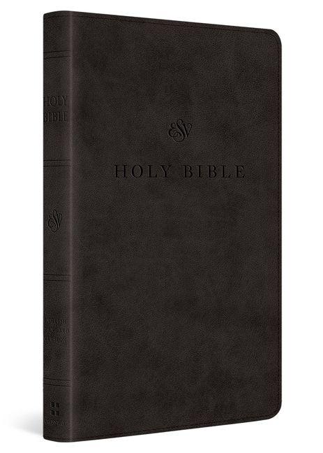 Vorderes Coverbild ESV Premium Church Bible, Large Print, Red Letter (Trutone, Black)