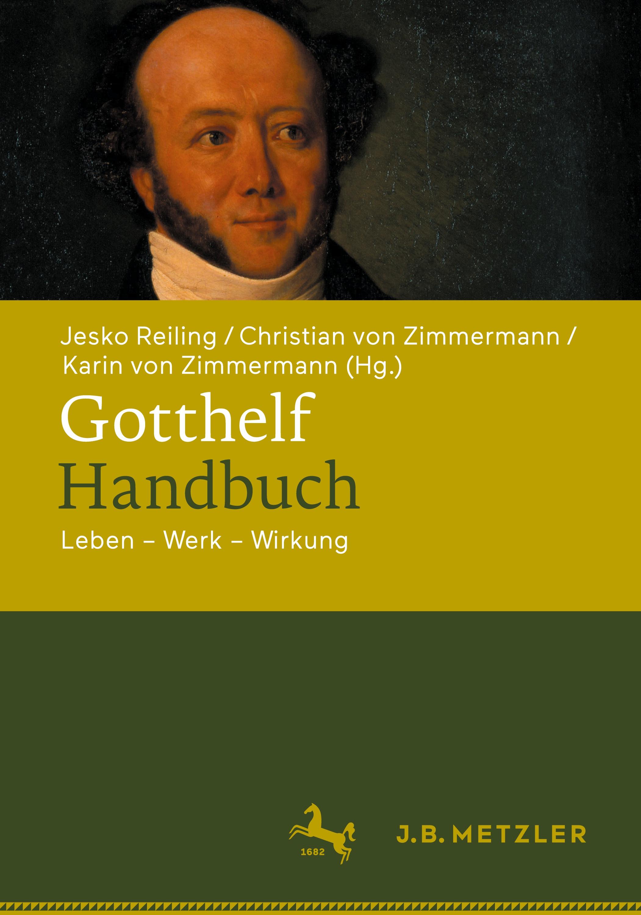 Vorderes Coverbild Gotthelf-Handbuch