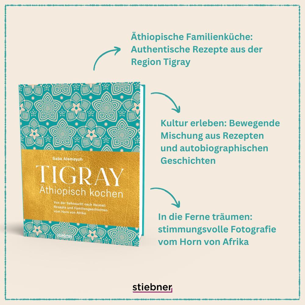 Beispielinhalt (Bild) Tigray - Äthiopisch kochen