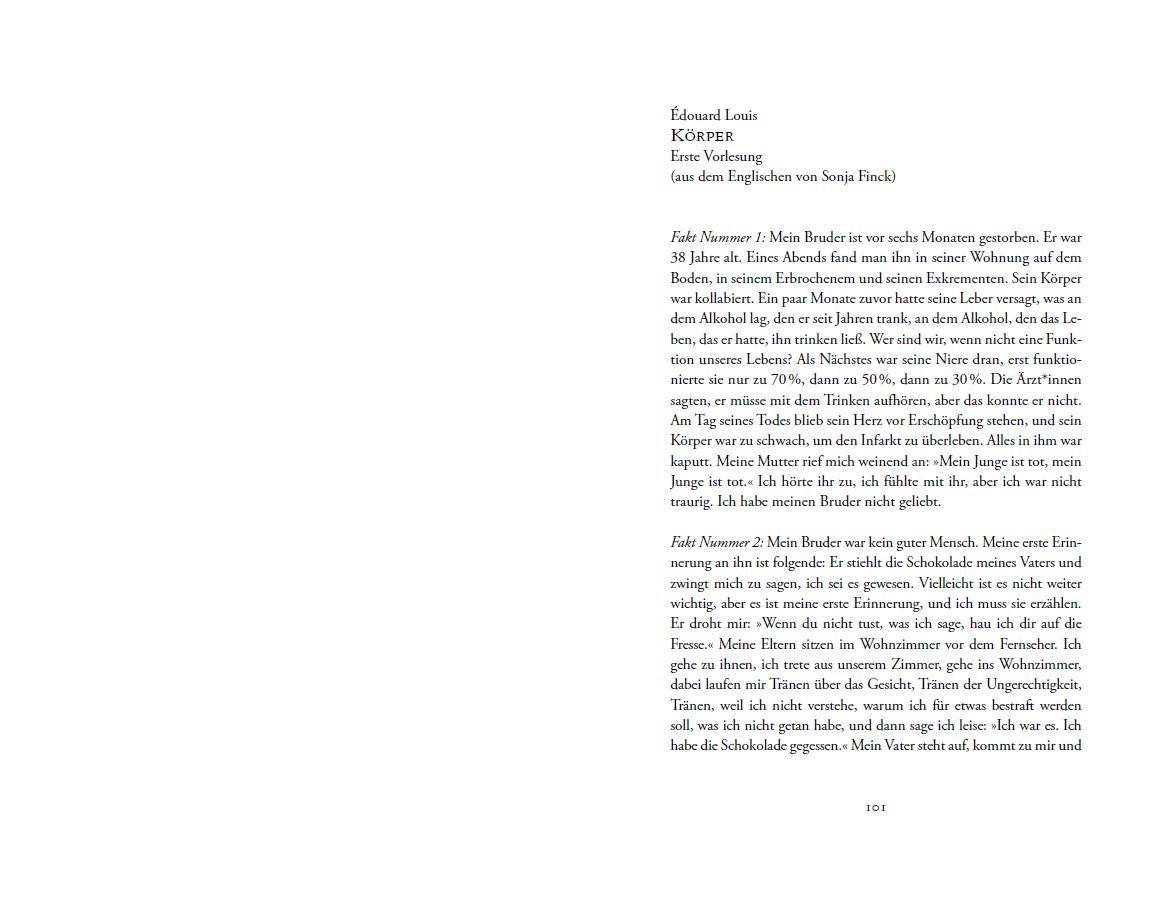 Beispielinhalt (Bild) Um sein Leben schreiben - Texte zu Herkunft und Zukunft