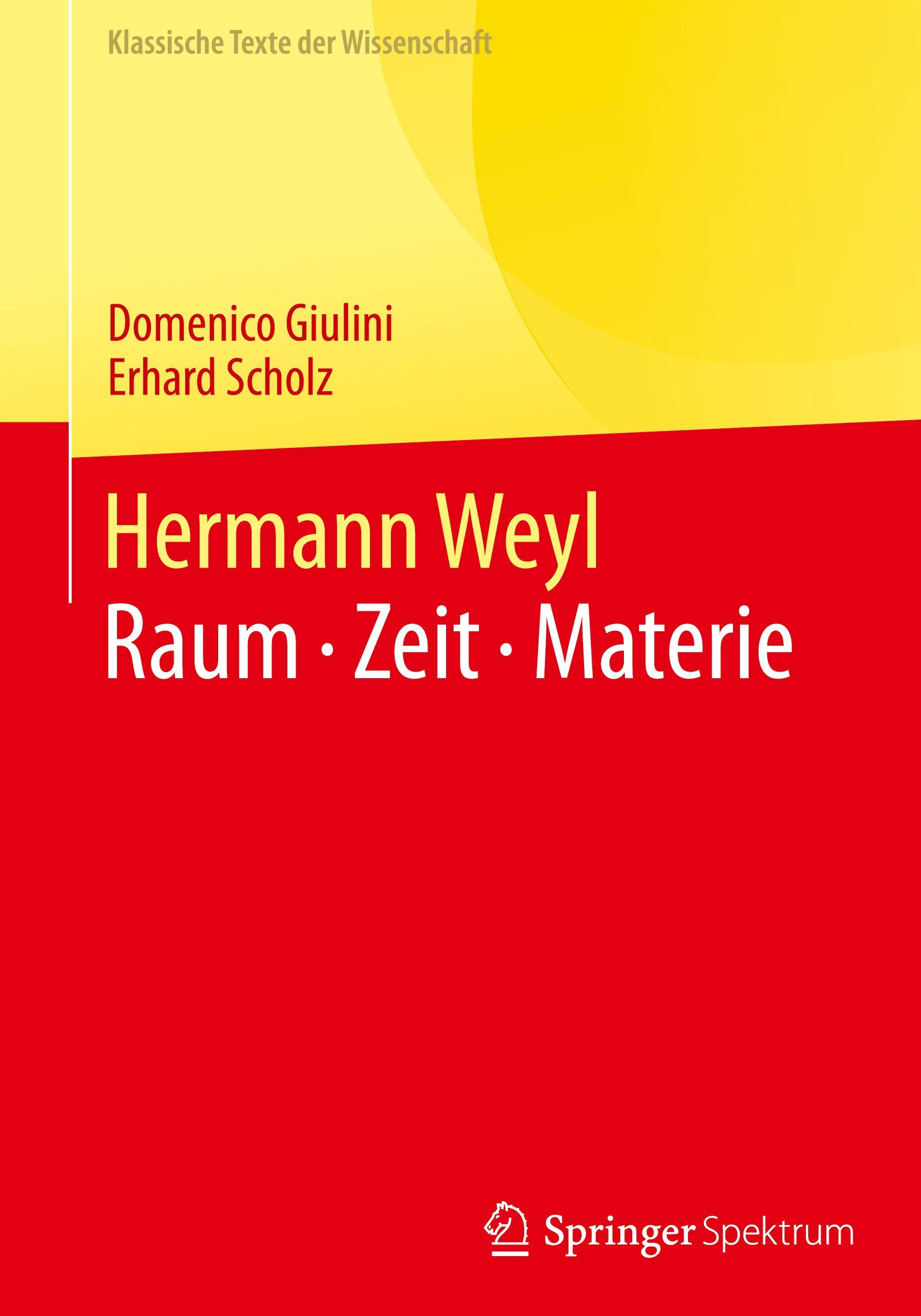 Vorderes Coverbild Hermann Weyl