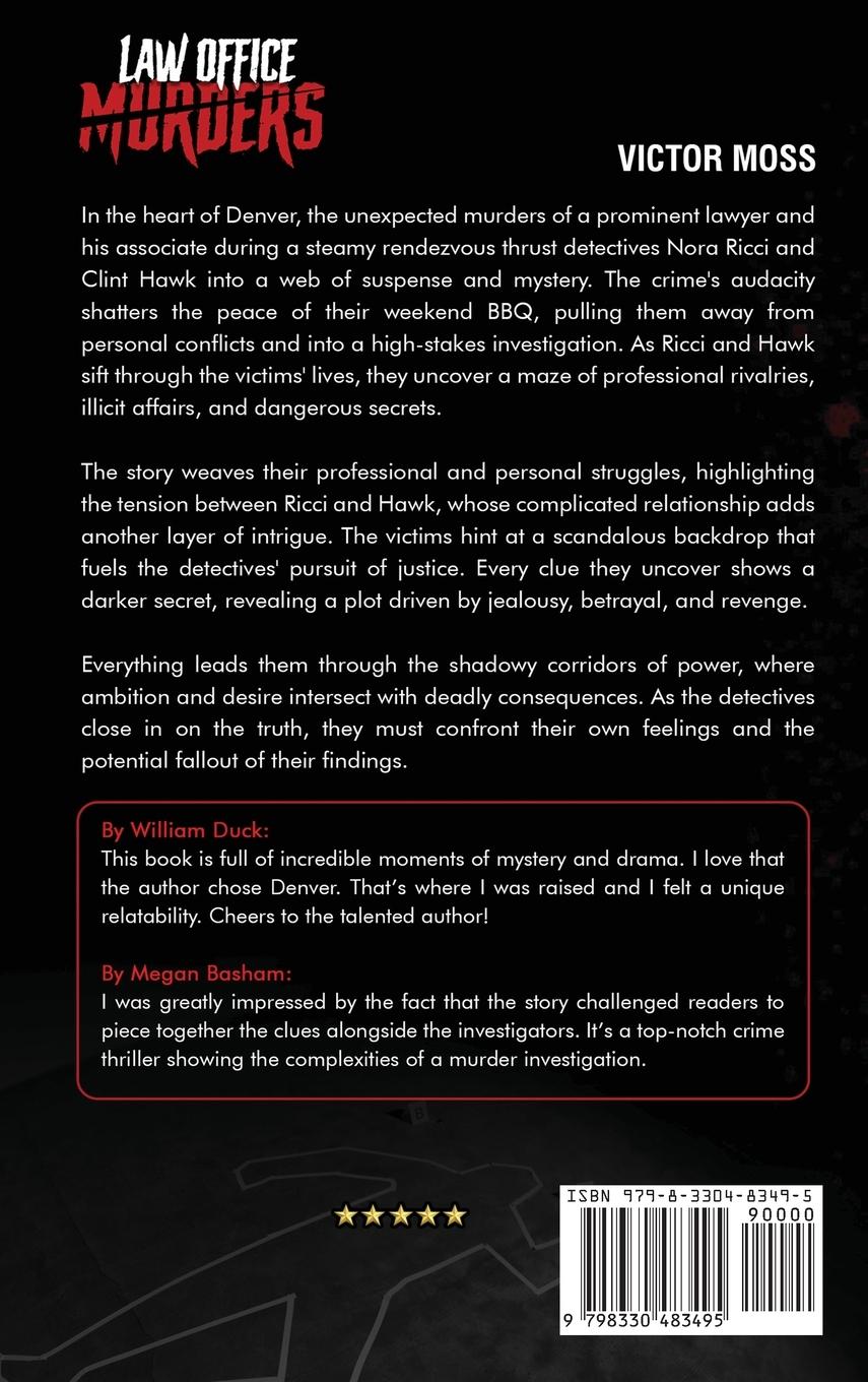 Rückseitencover Law Office Murders