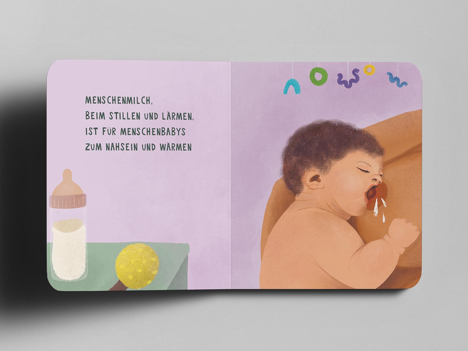 Beispielinhalt (Bild) Mandeln melken