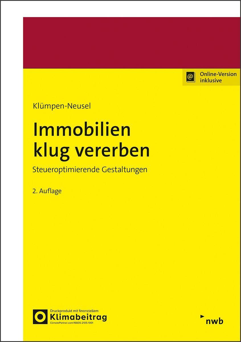 Vorderes Coverbild Immobilien klug vererben
