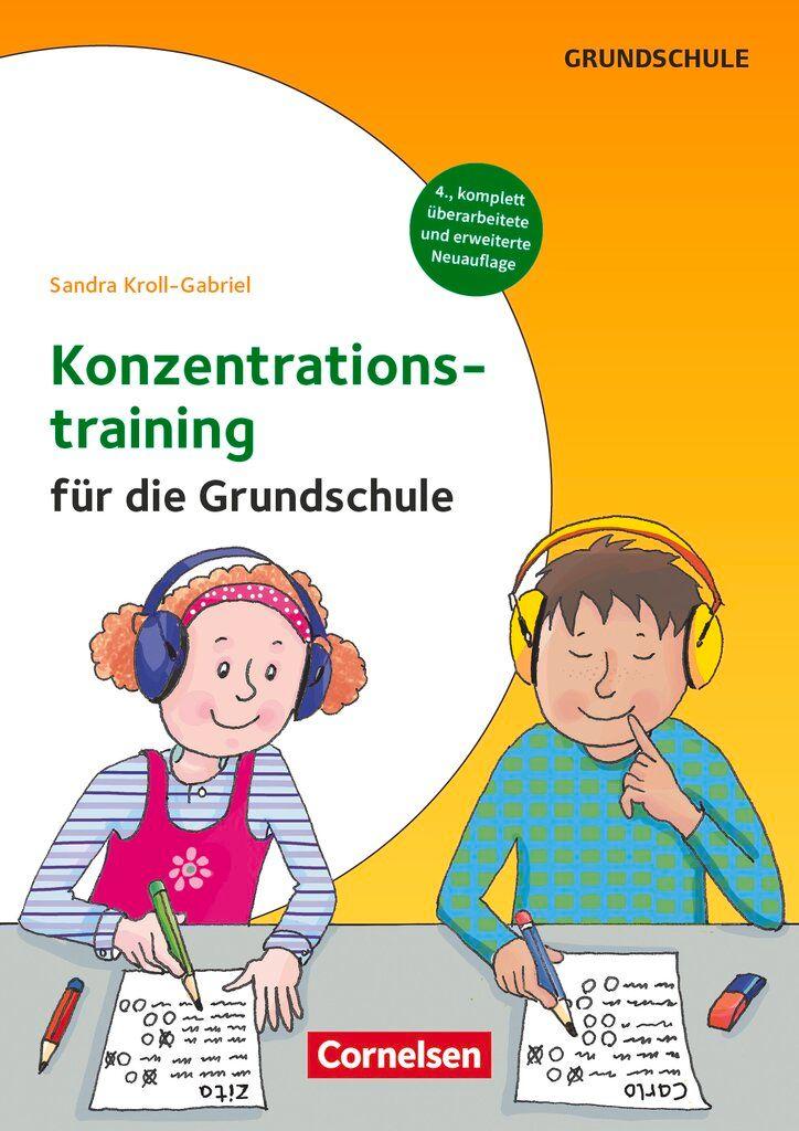 Vorderes Coverbild Konzentrationstraining für die Grundschule - Klasse 1-4
