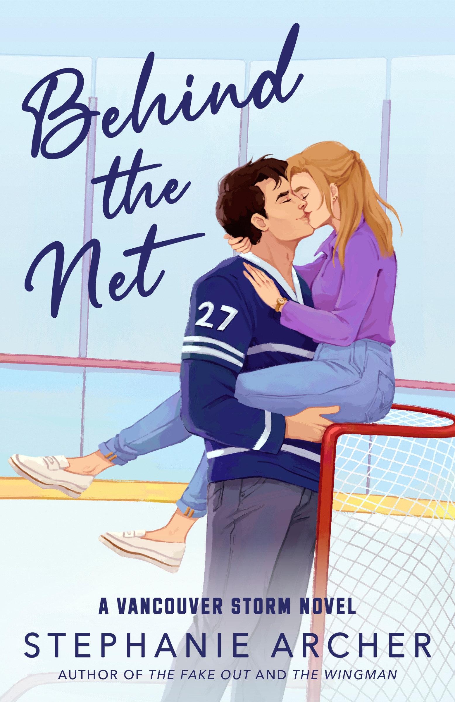 Vorderes Coverbild Behind the Net
