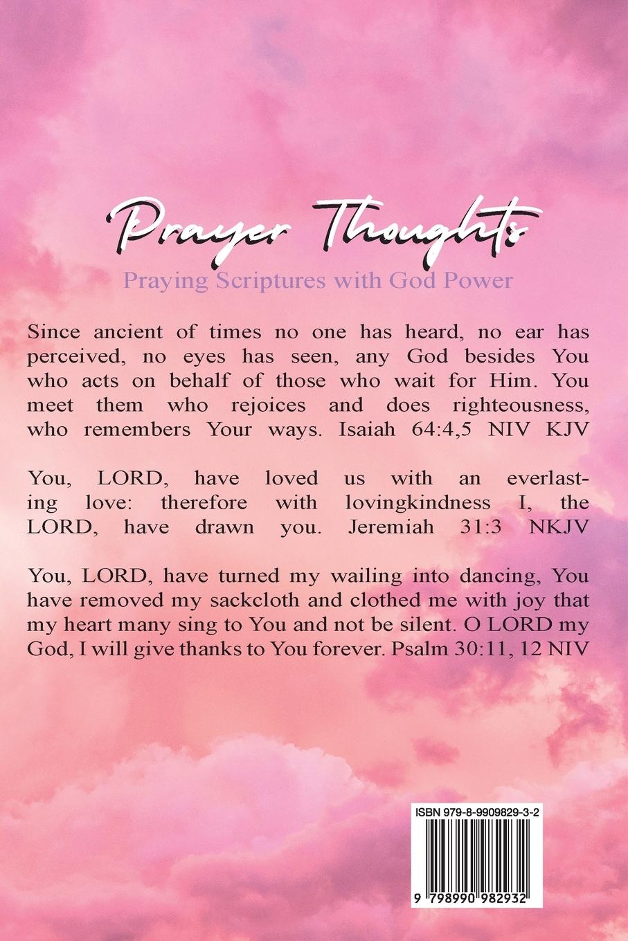 Rückseitencover Prayer Thoughts