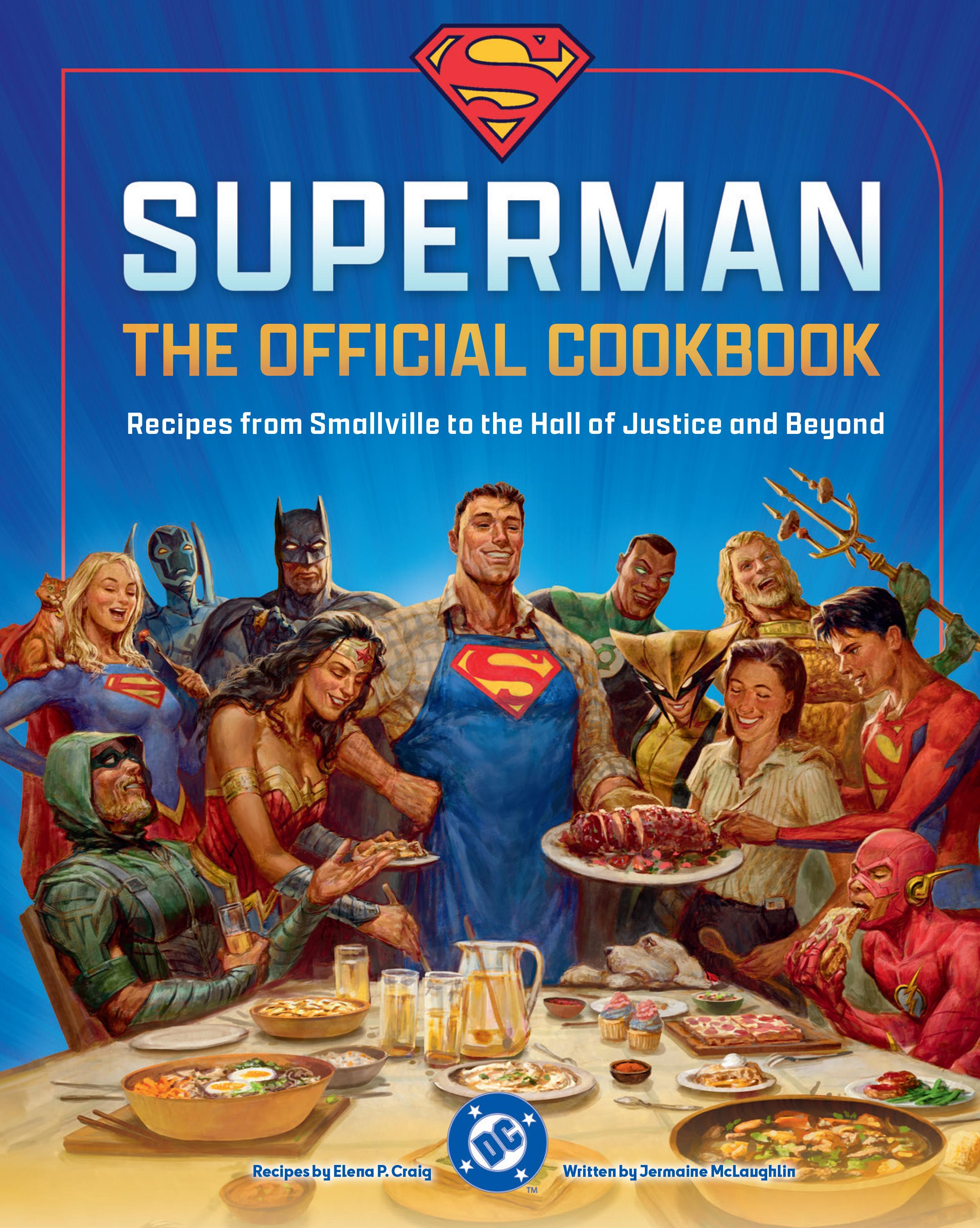 Vorderes Coverbild DC: Superman: The Official Cookbook