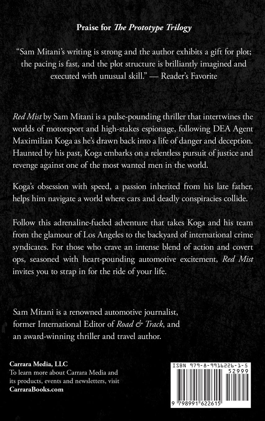 Rückseitencover Red Mist