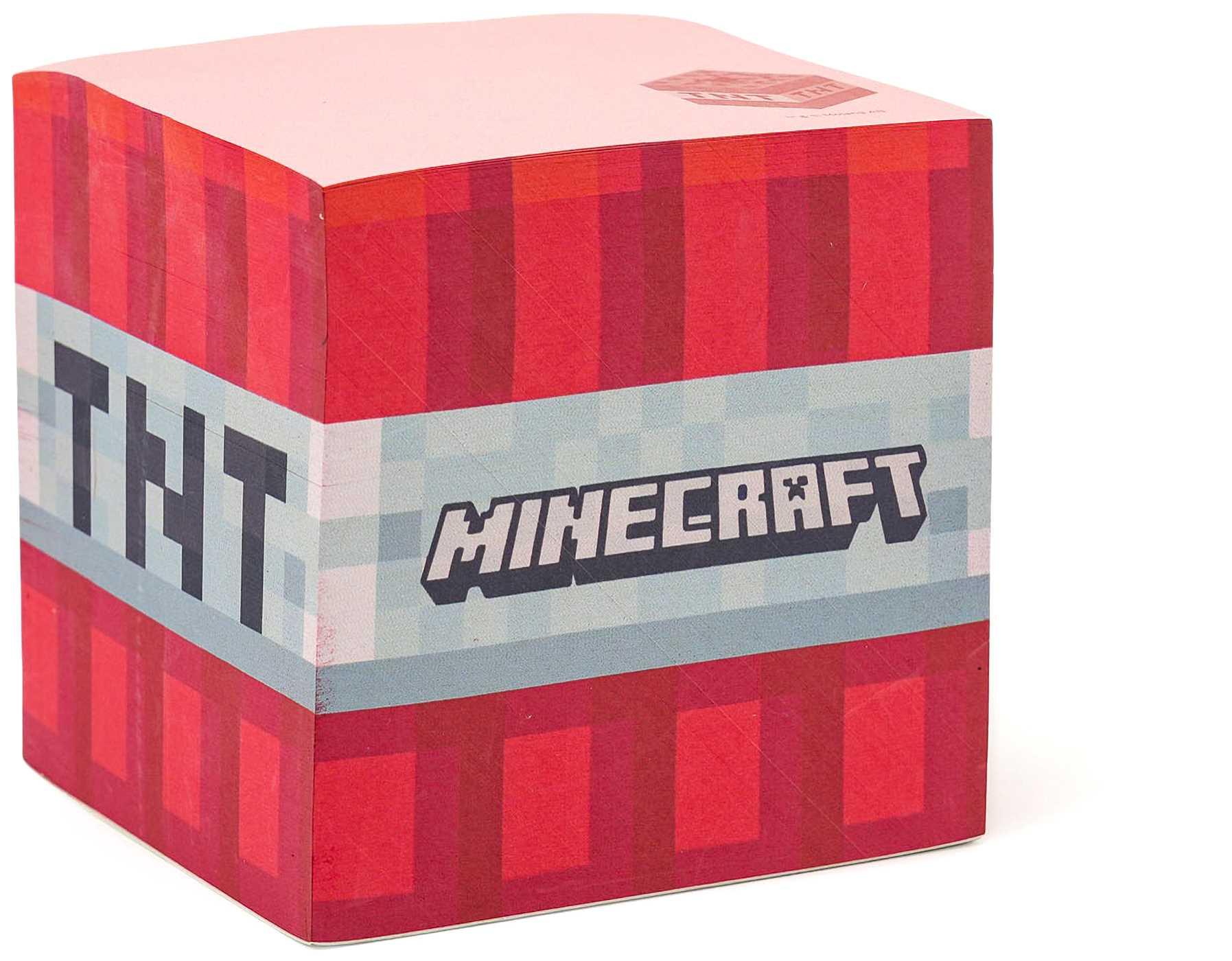 Vorderes Coverbild Minecraft: TNT Block Sticky Note Cube