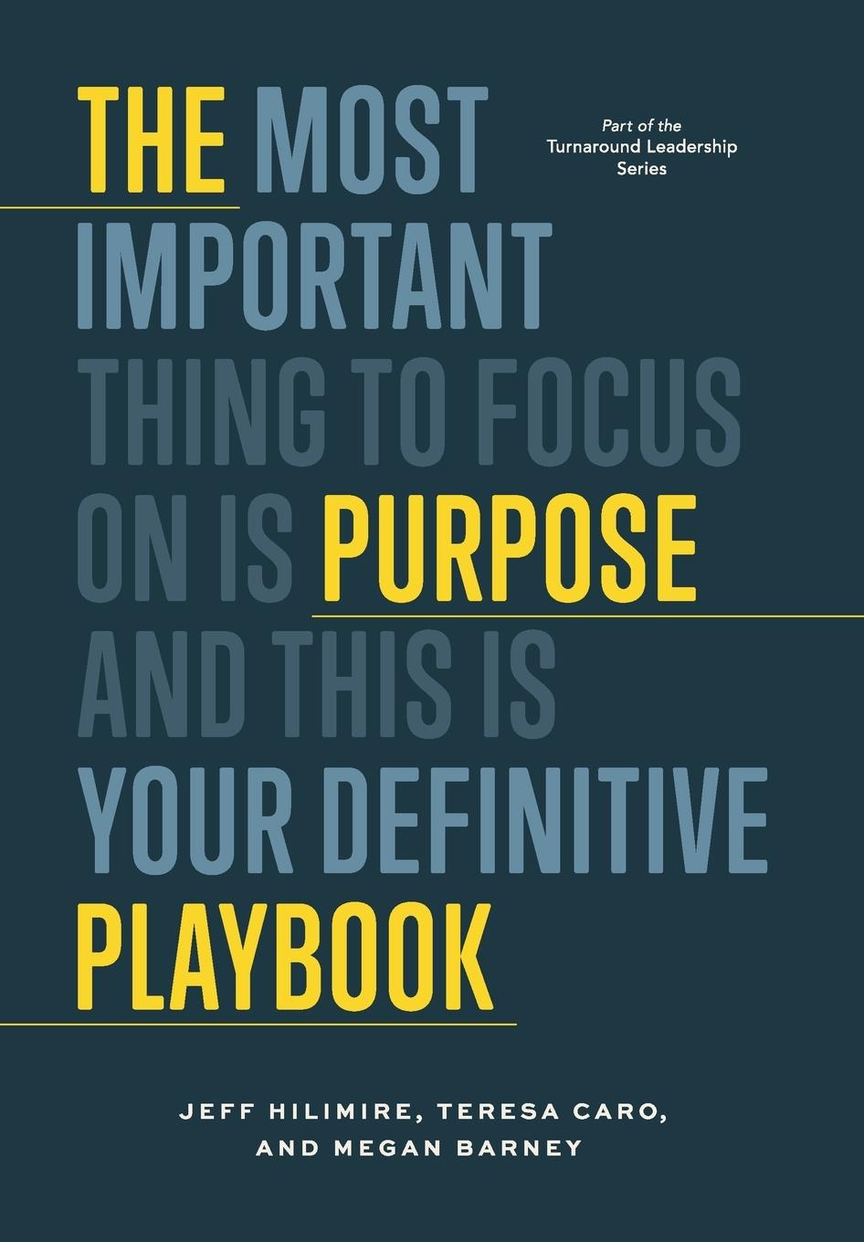 Vorderes Coverbild The Purpose Playbook