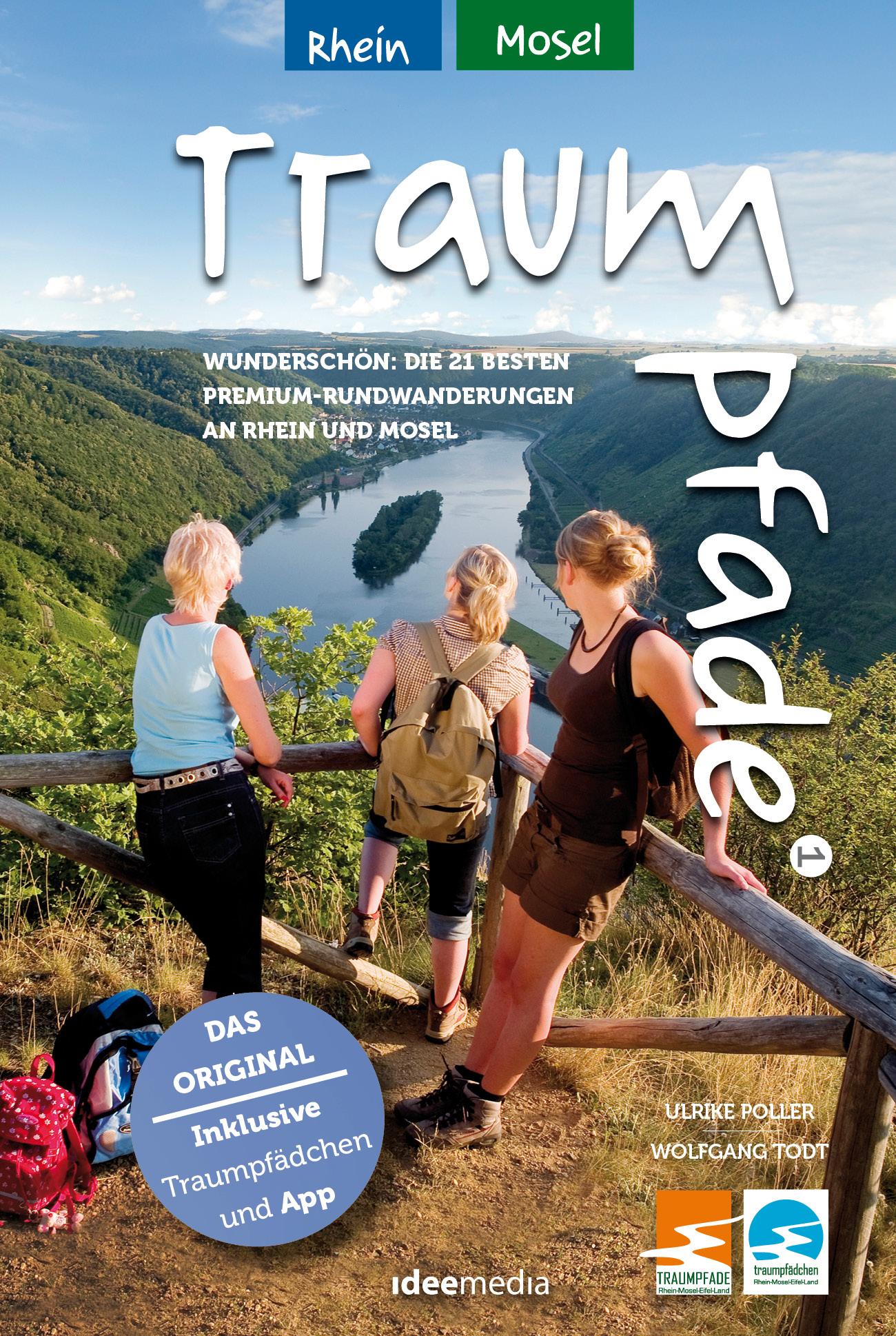 Vorderes Coverbild Traumpfade & Traumpfädchen 1 - Rhein und Mosel