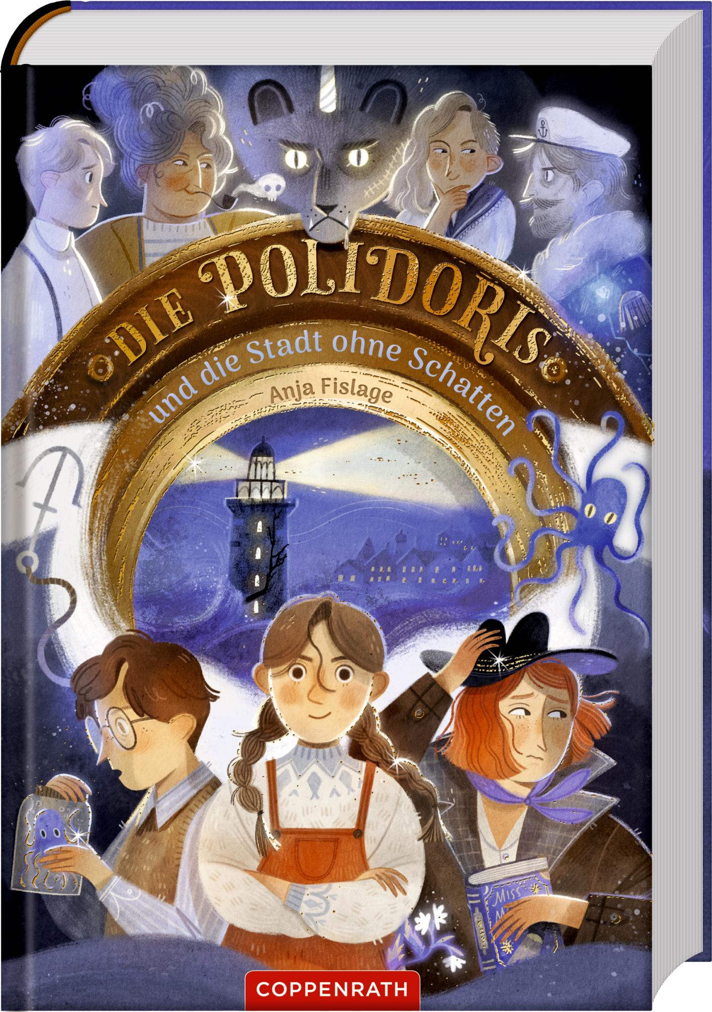 Vorderes Coverbild Die Polidoris und die Stadt ohne Schatten (Bd. 3)