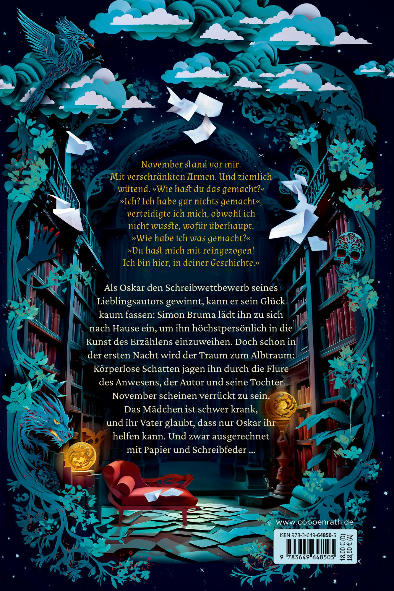 Rückseitencover Die Bibliothek der Wahren Lügen