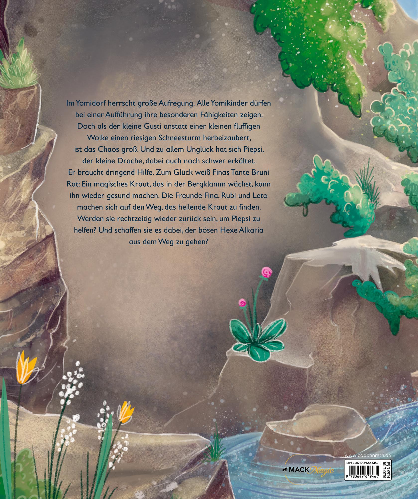 Rückseitencover Fina & die Yomis - Das magische Hexenkraut (Bd. 2)