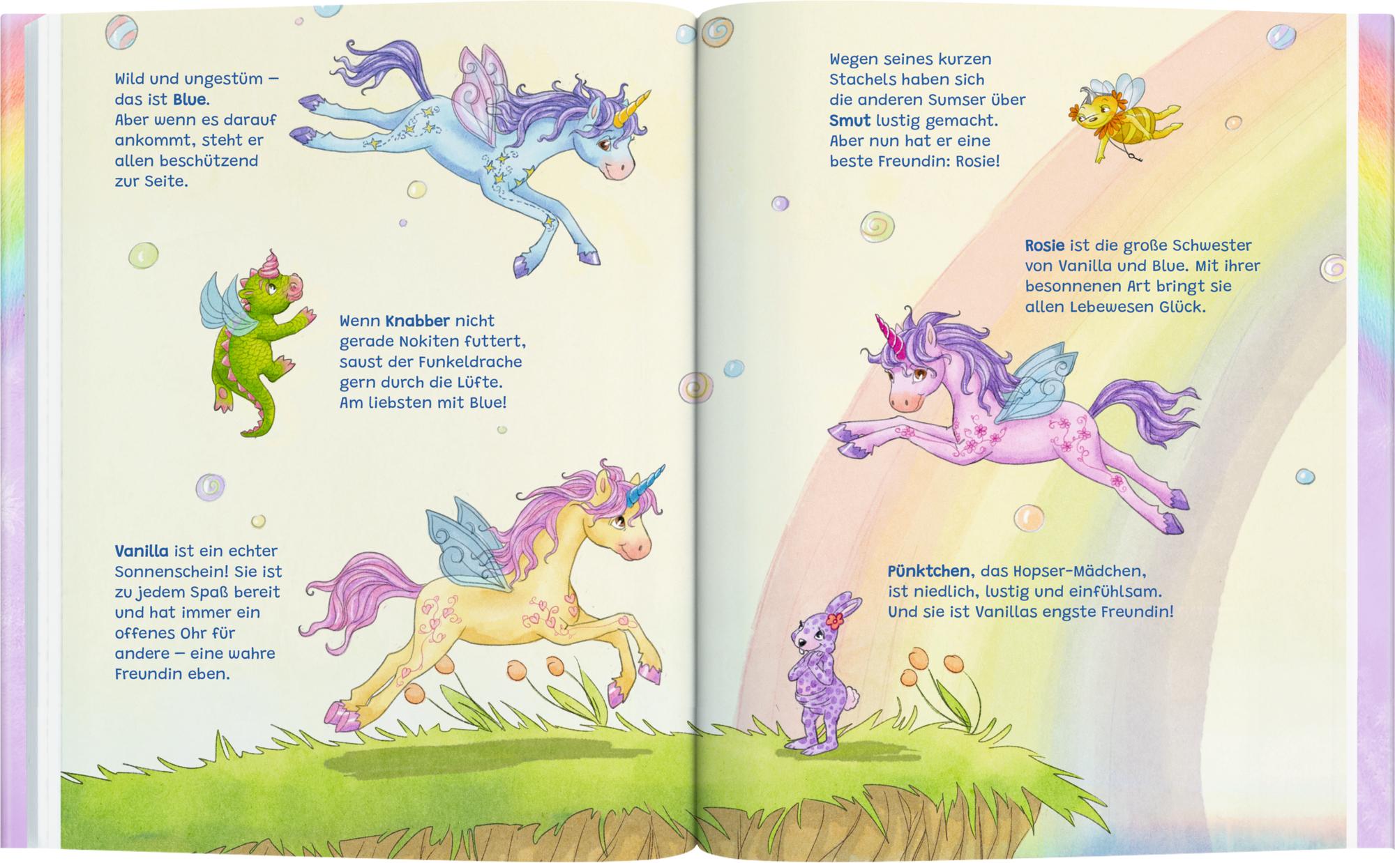 Beispielinhalt (Bild) Einhorn-Paradies (Leseanfänger, Bd. 3)