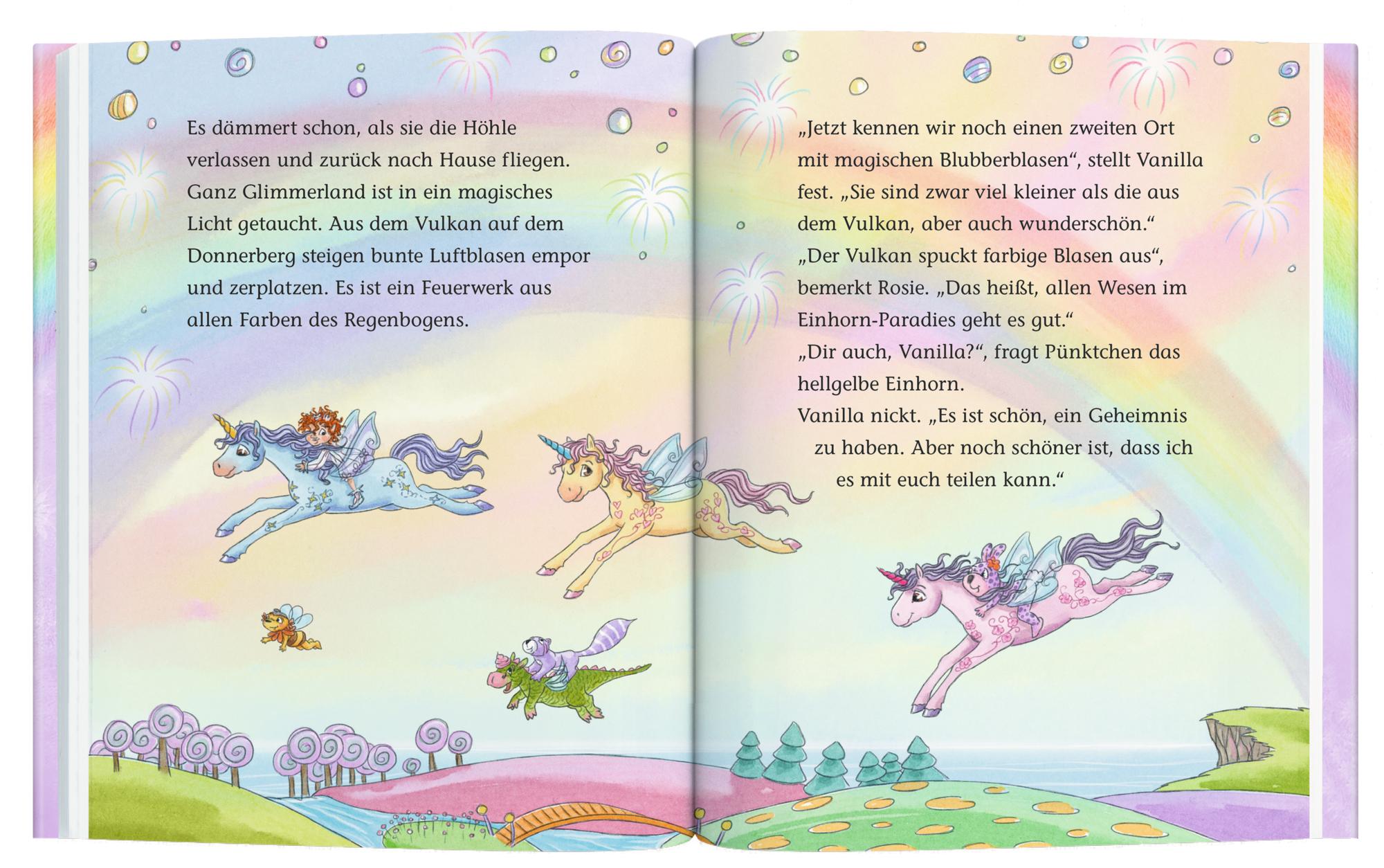 Beispielinhalt (Bild) Einhorn-Paradies (Leseanfänger, Bd. 3)
