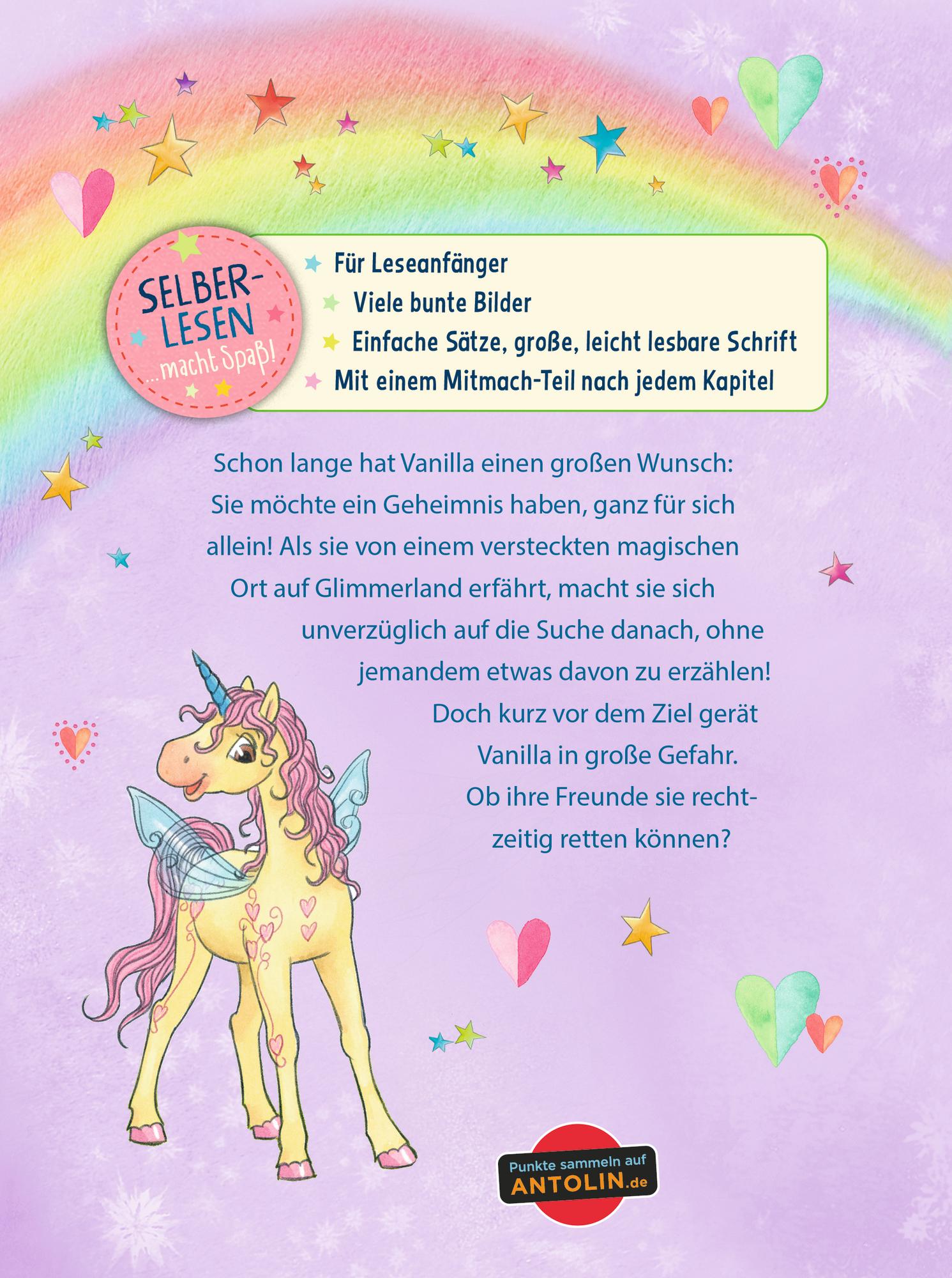 Rückseitencover Einhorn-Paradies (Leseanfänger, Bd. 3)