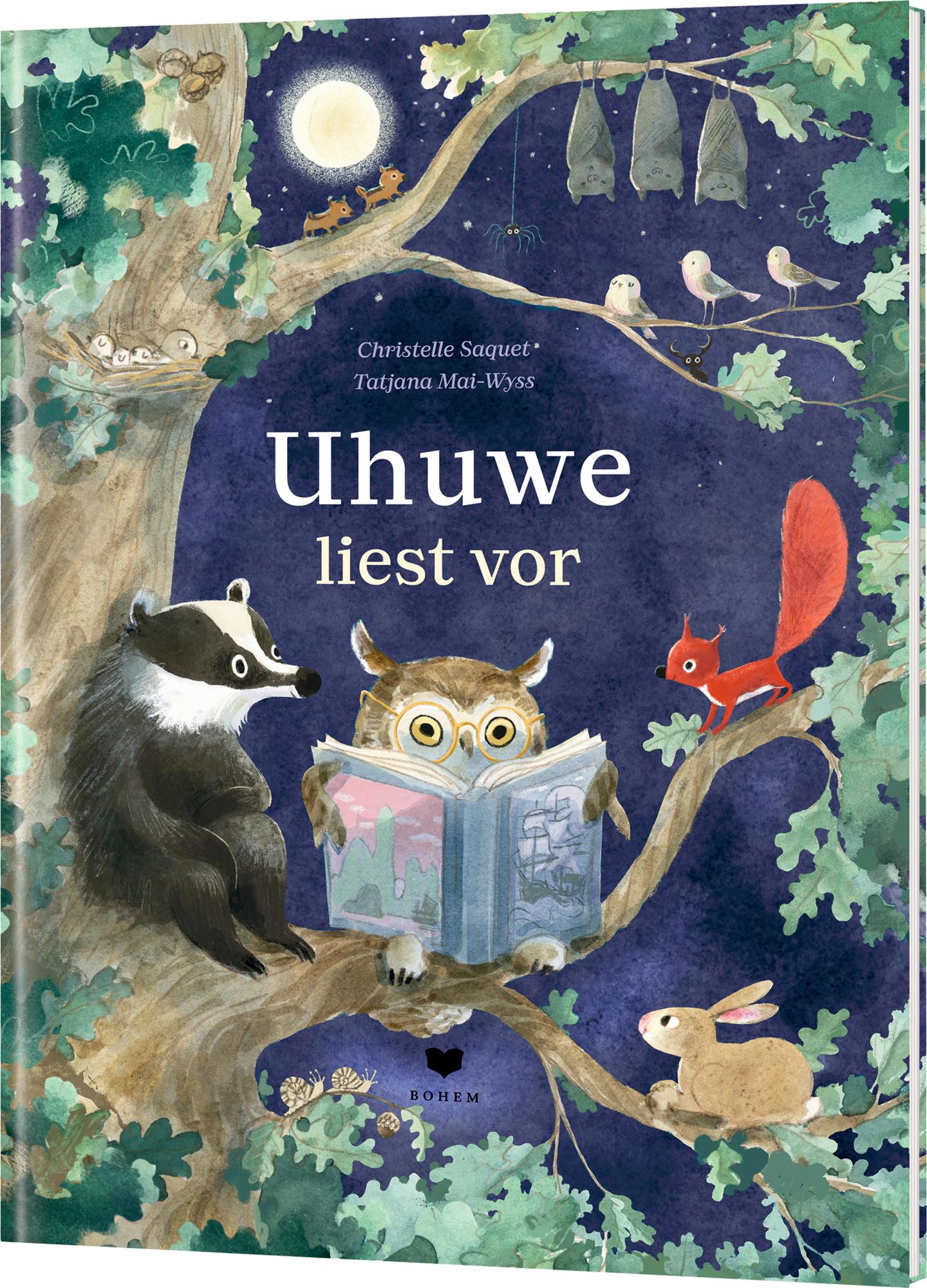 Vorderes Coverbild Uhuwe liest vor
