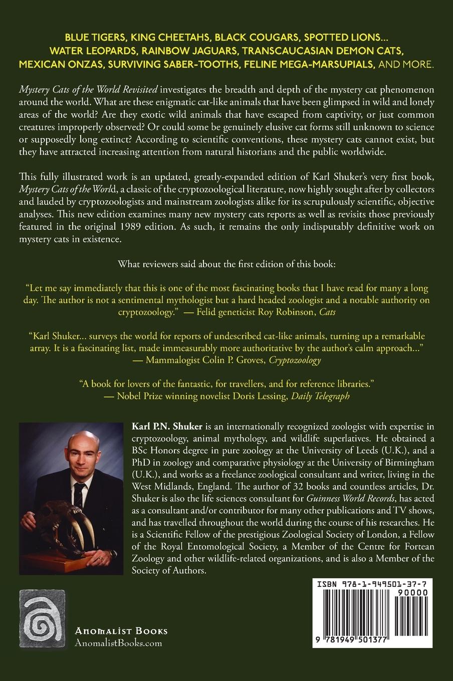 Rückseitencover Mystery Cats of the World Revisited