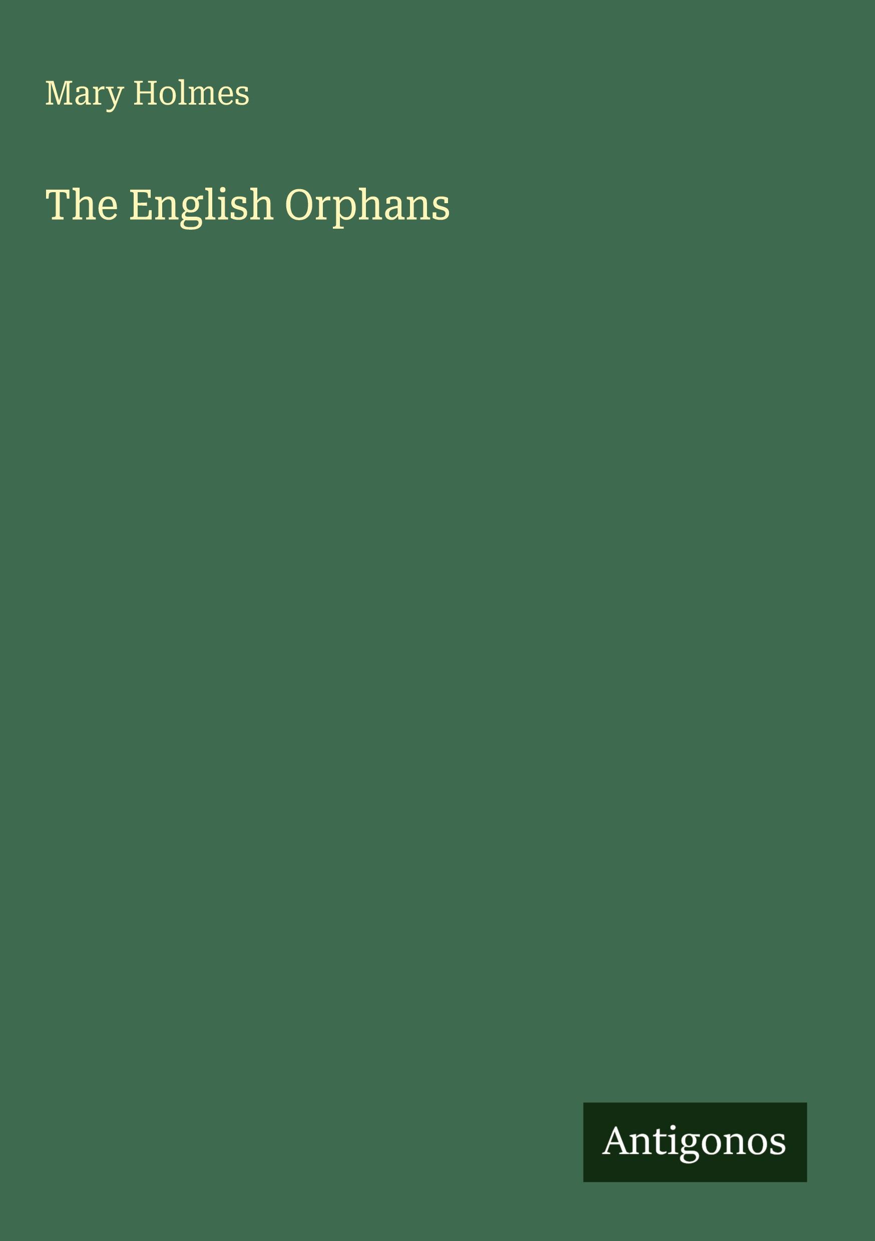 Vorderes Coverbild The English Orphans