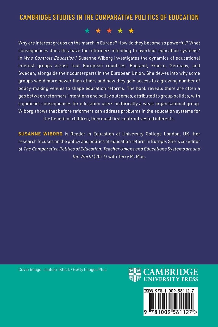 Rückseitencover Who Controls Education?